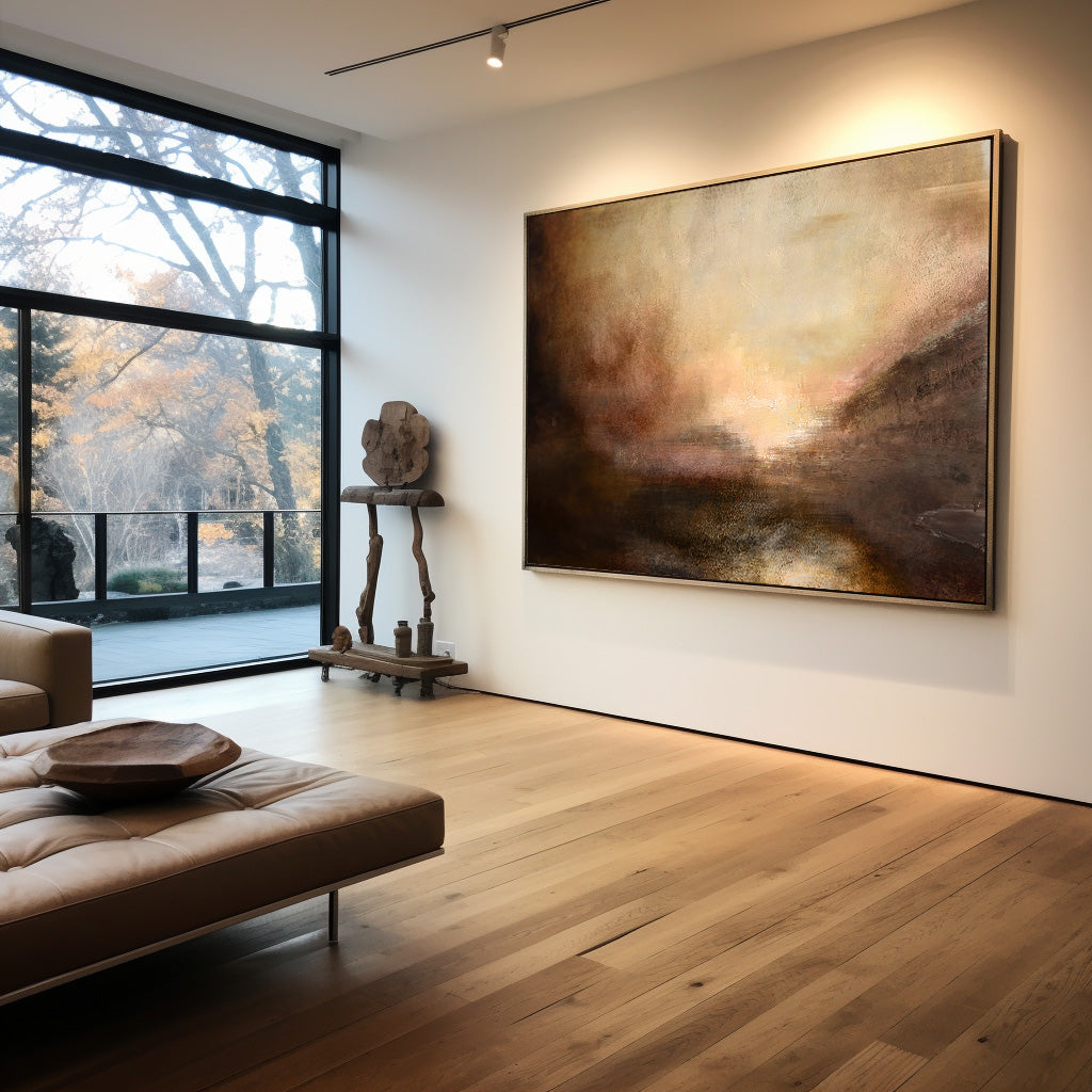 Abstract Coastal Painting #ABSH49