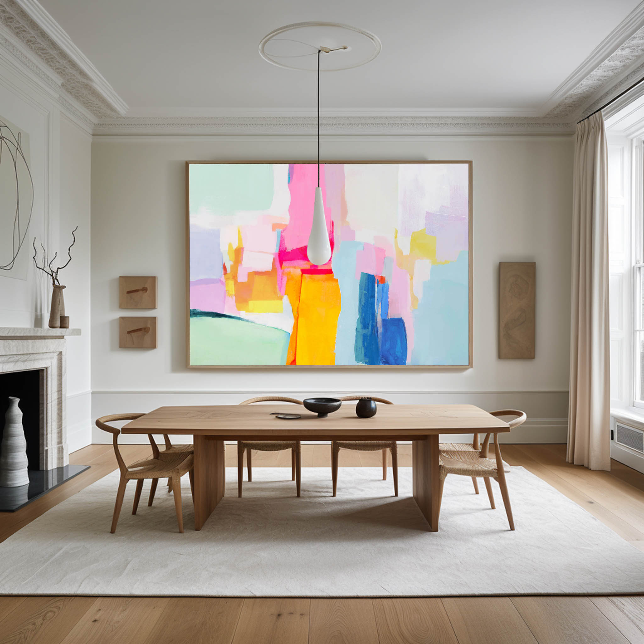 Color Abstract Art #ABAH01