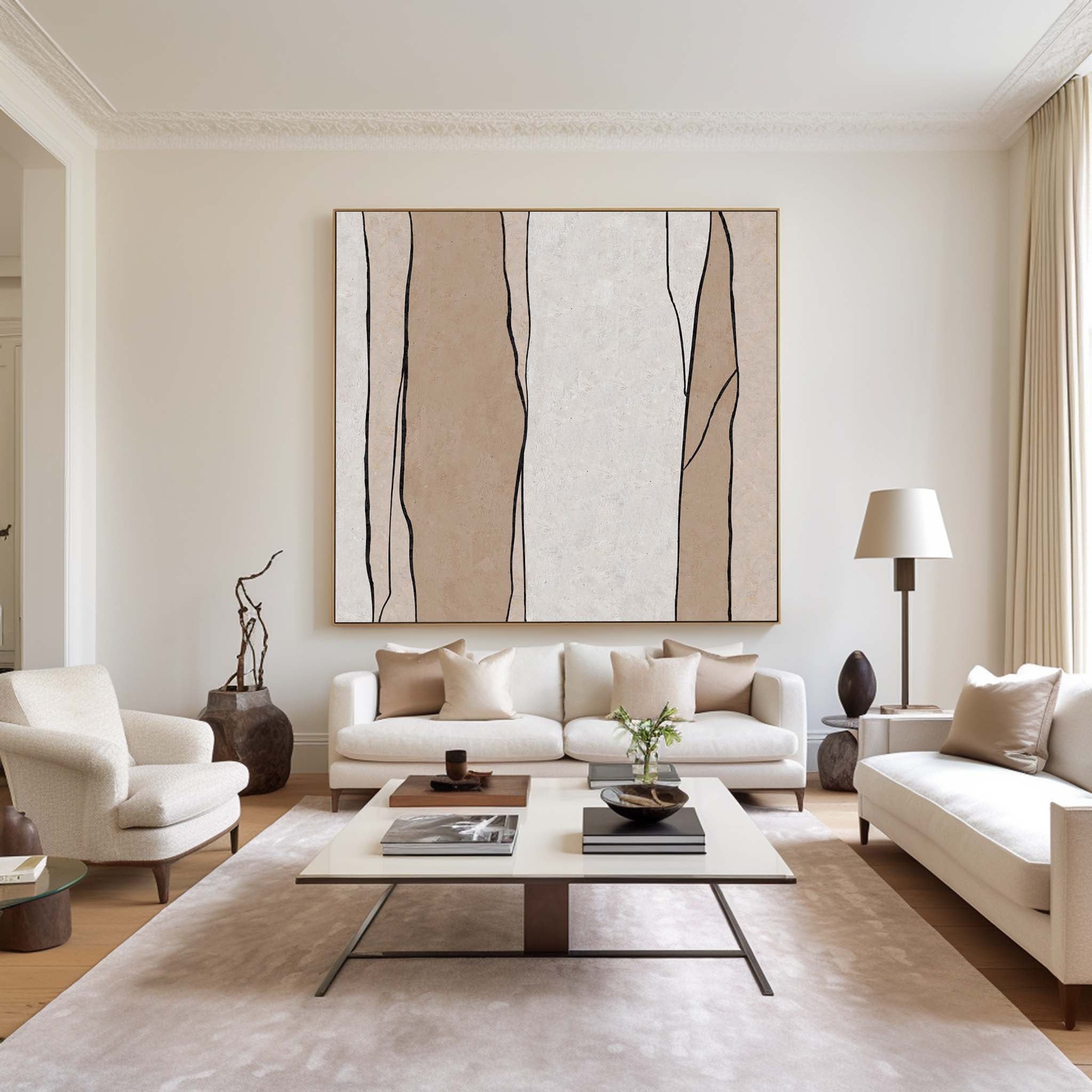 Abstract Minimalist Painting #ABAS66