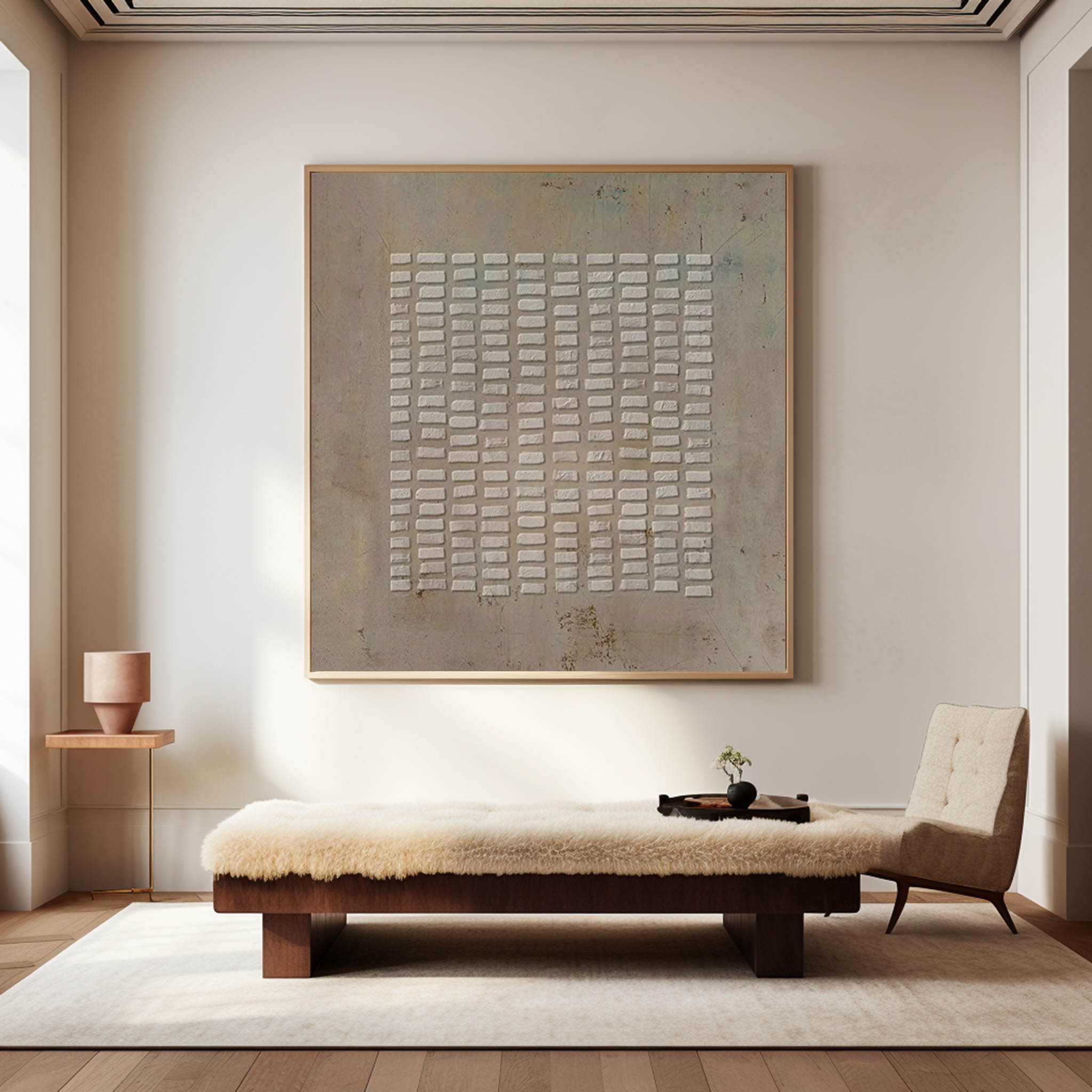 Wabi-sabi Minimalist Painting #ABAS106