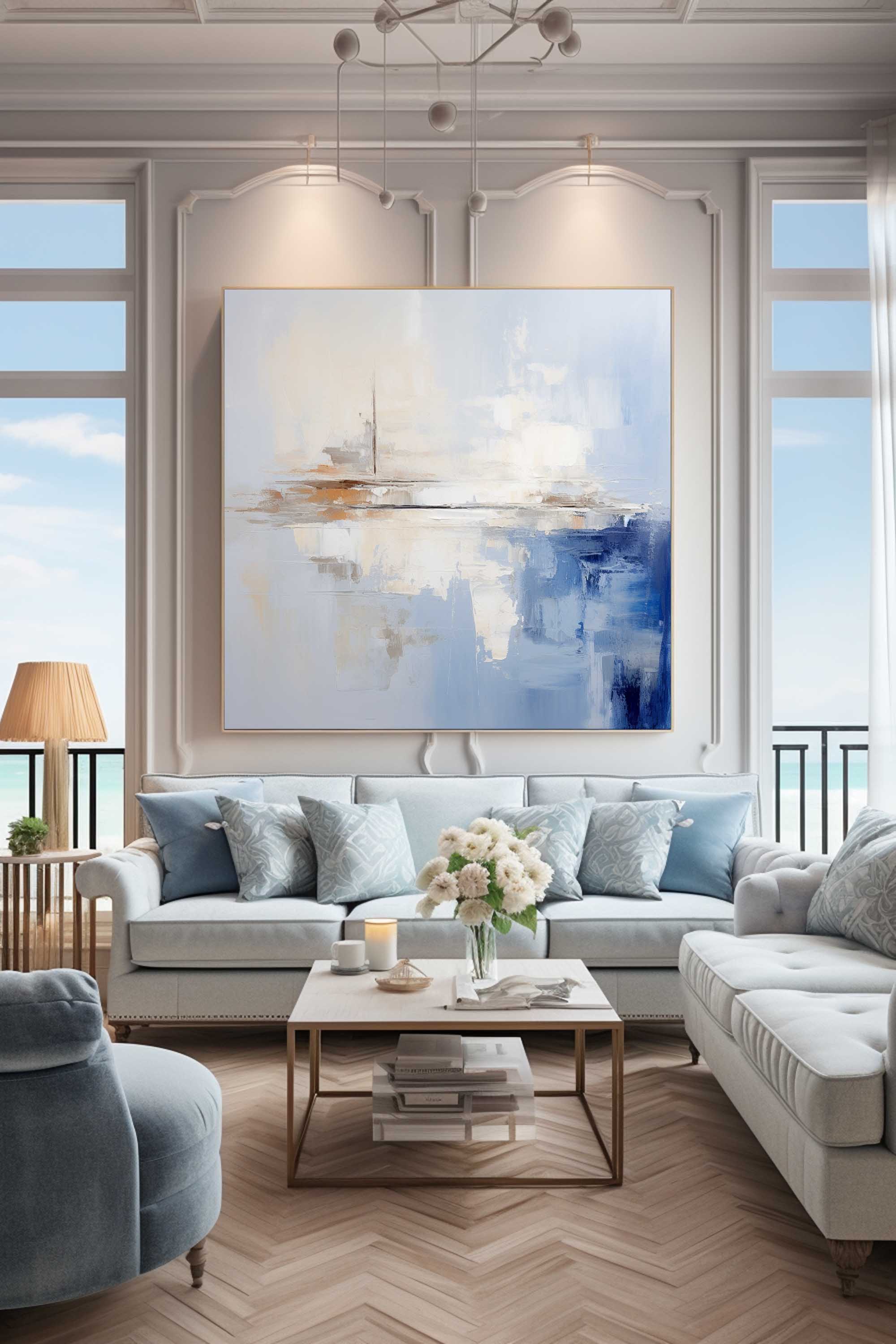 Modern Abstract Painting #ABAS151