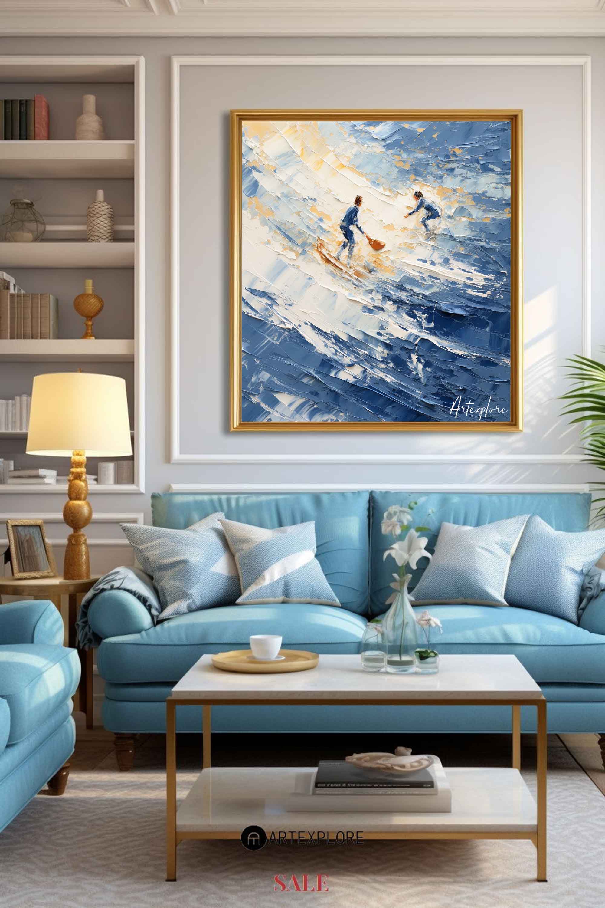 Abstract Surf Art Painting #ABSS26