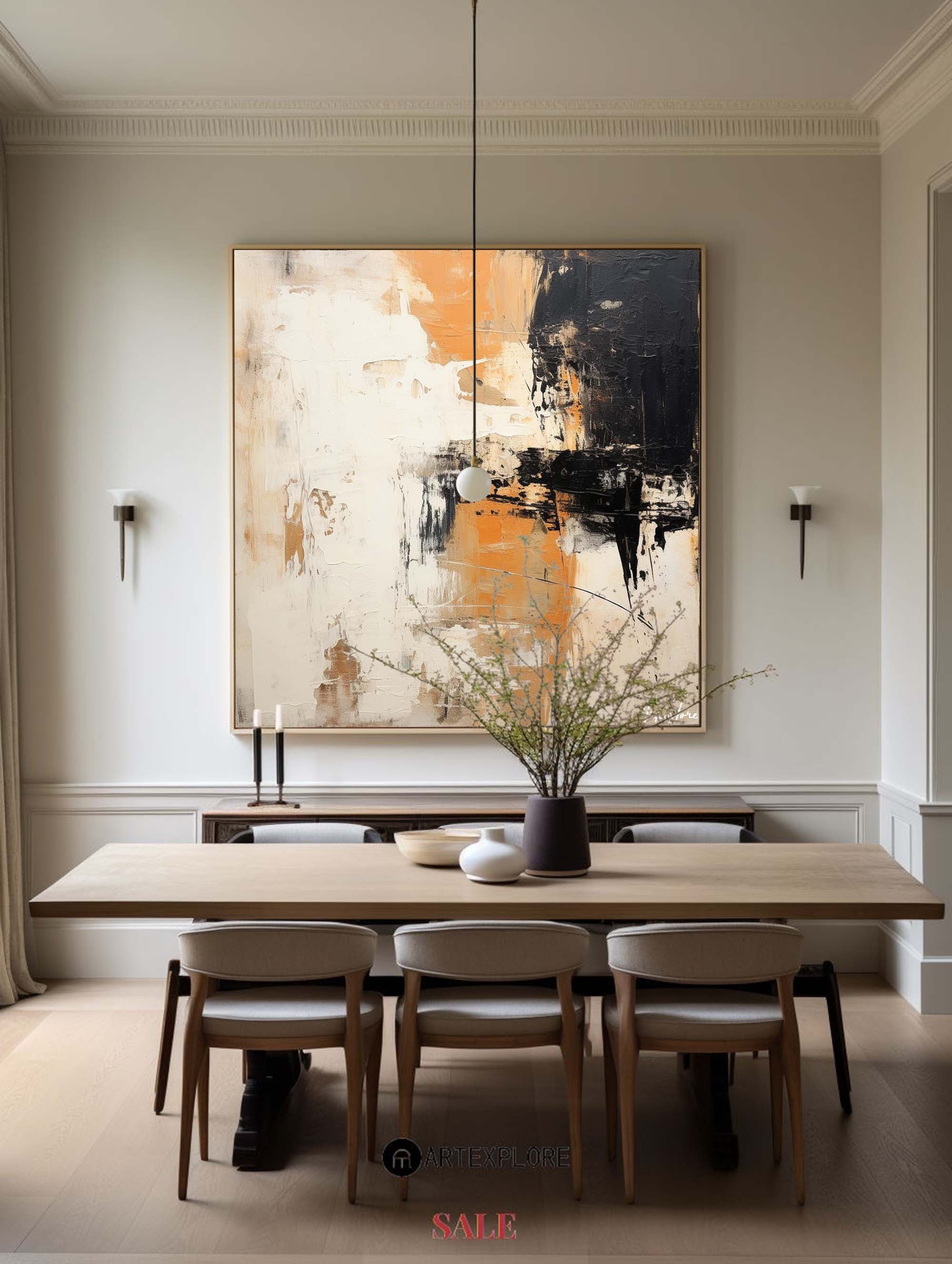 Modern Abstract Painting #ABAS142