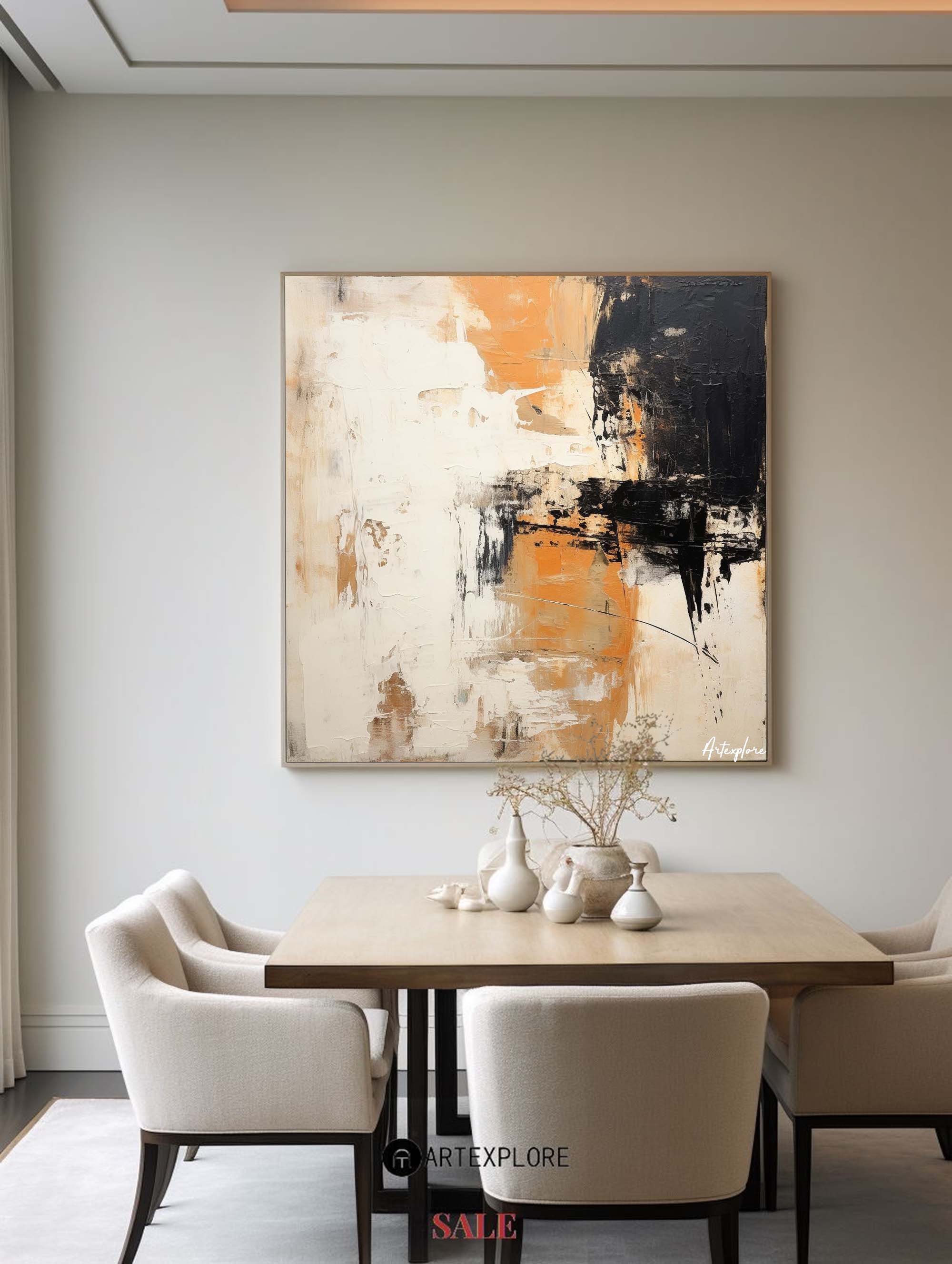 Modern Abstract Painting #ABAS142