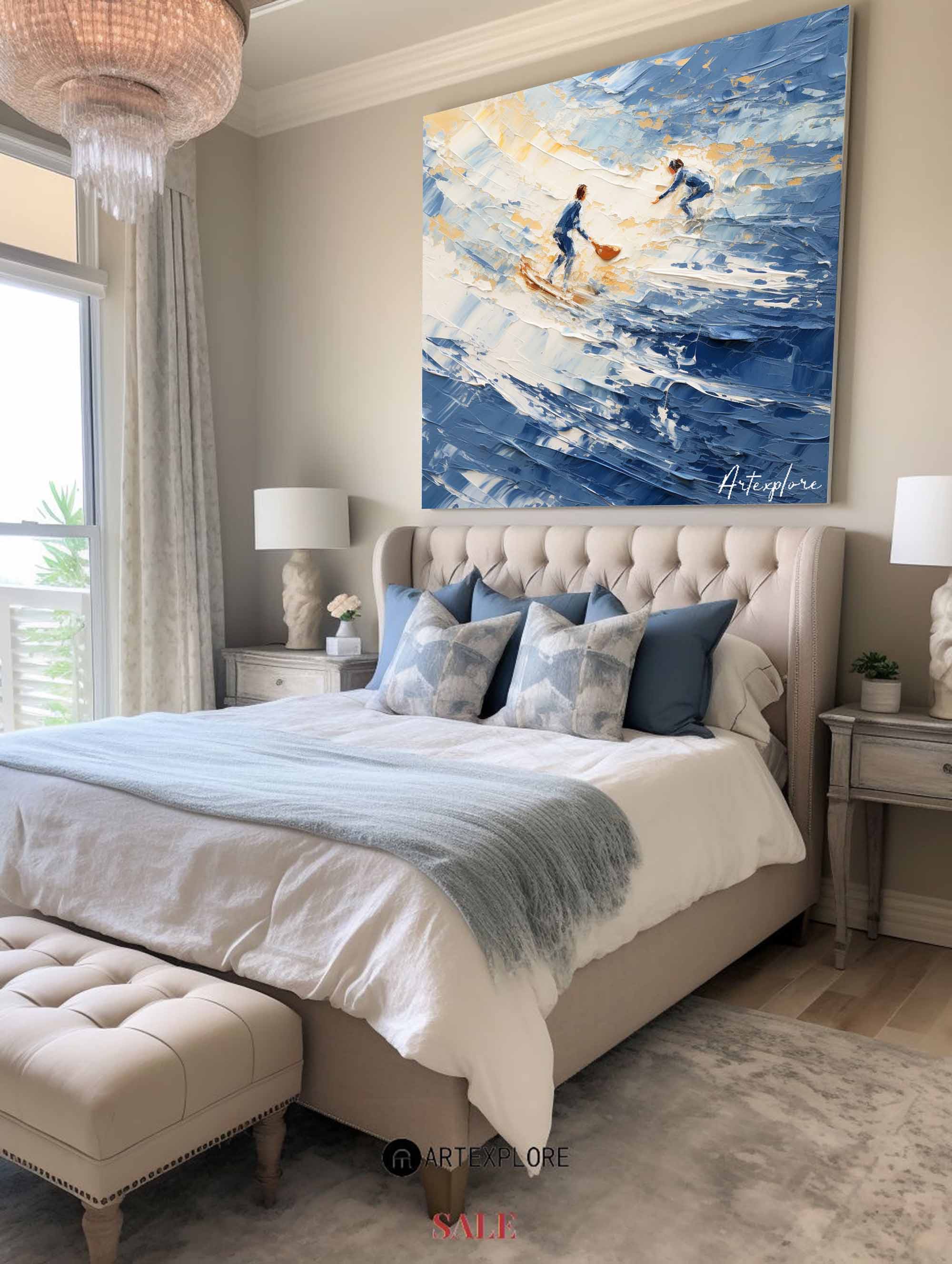 Abstract Surf Art Painting #ABSS26