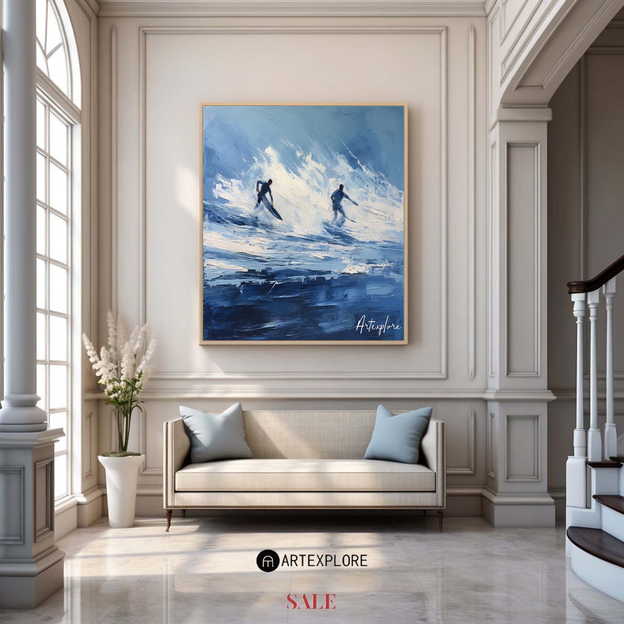 Abstract Surf Art Painting #ABSS28