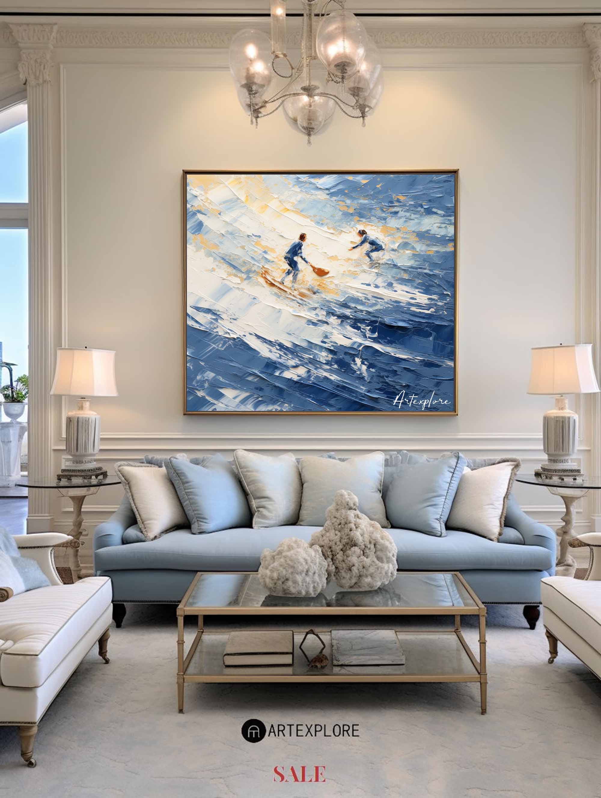 Abstract Surf Art Painting #ABSS26