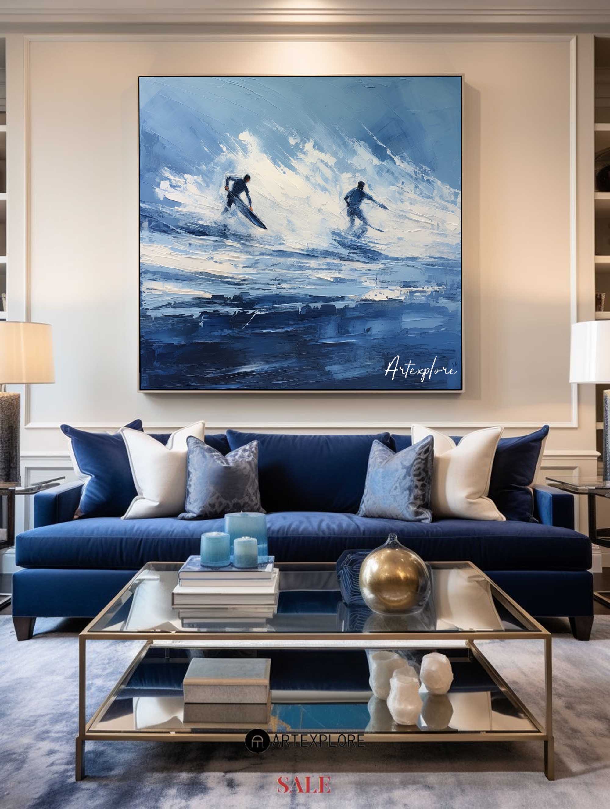 Abstract Surf Art Painting #ABSS28