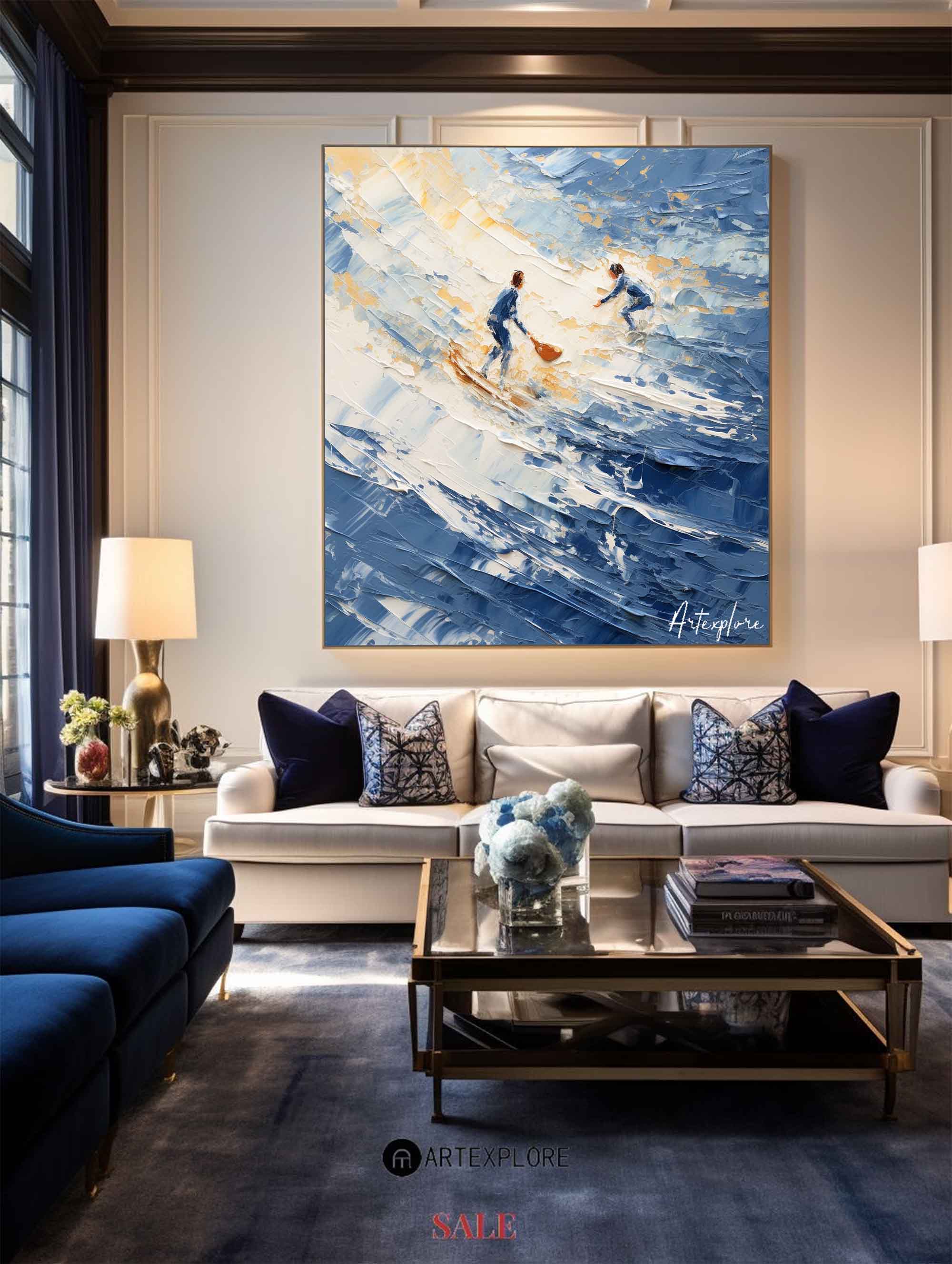 Abstract Surf Art Painting #ABSS26