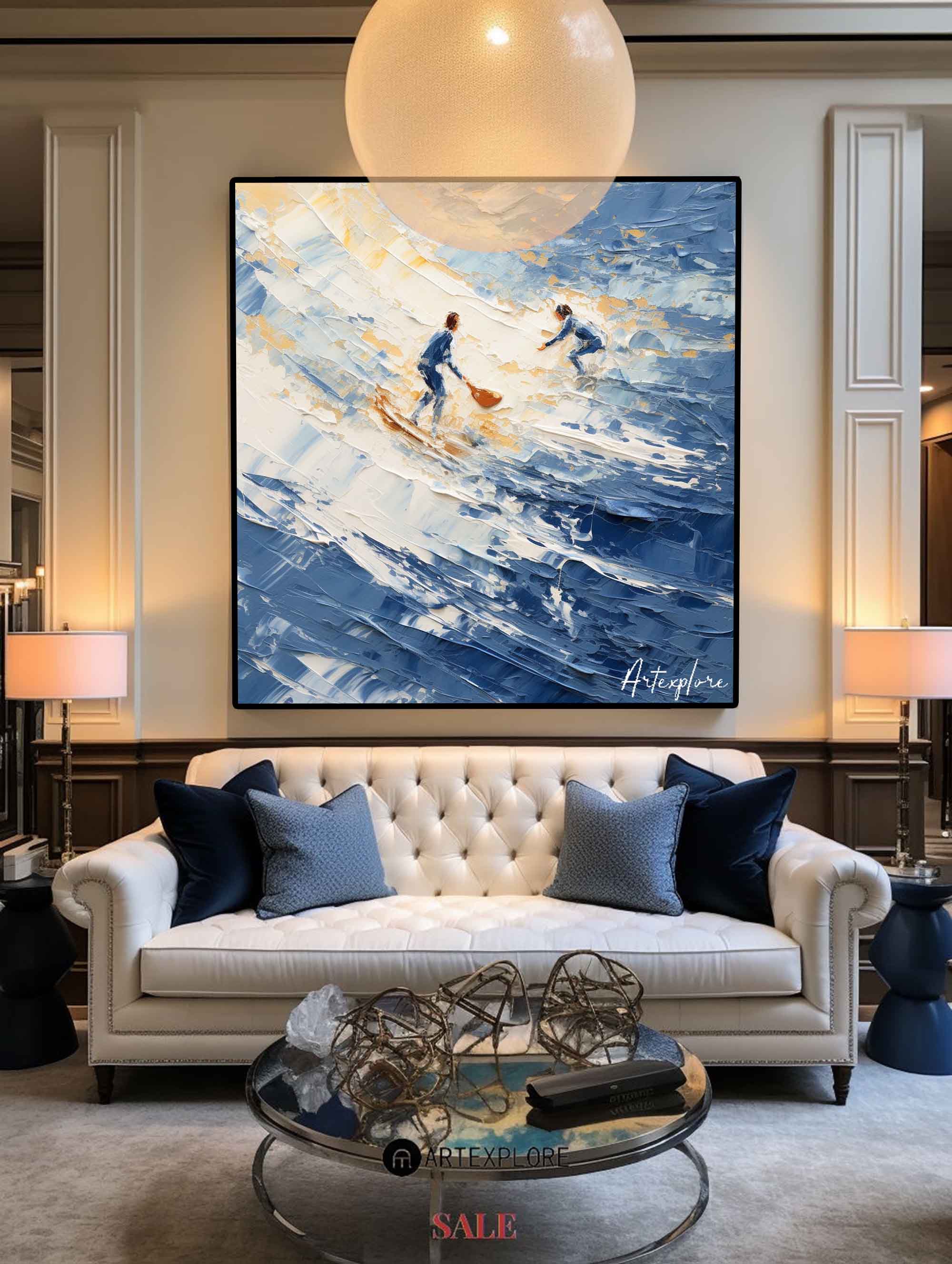 Abstract Surf Art Painting #ABSS26