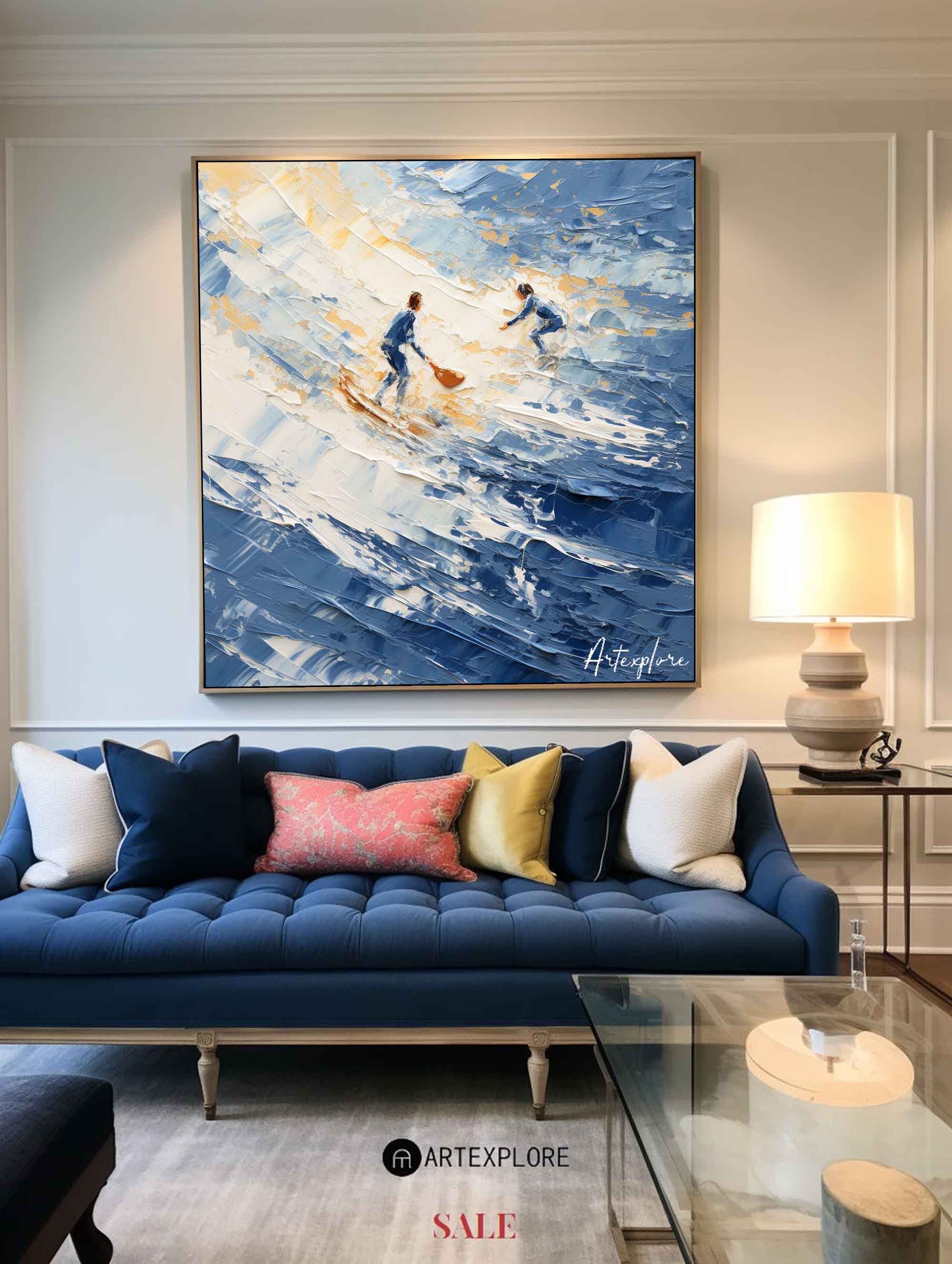 Abstract Surf Art Painting #ABSS26