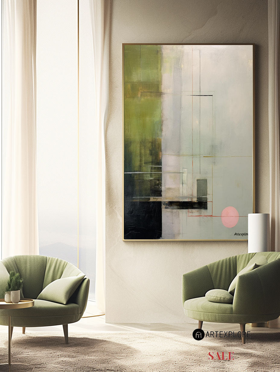 Modern Abstract Painting #ABAV384