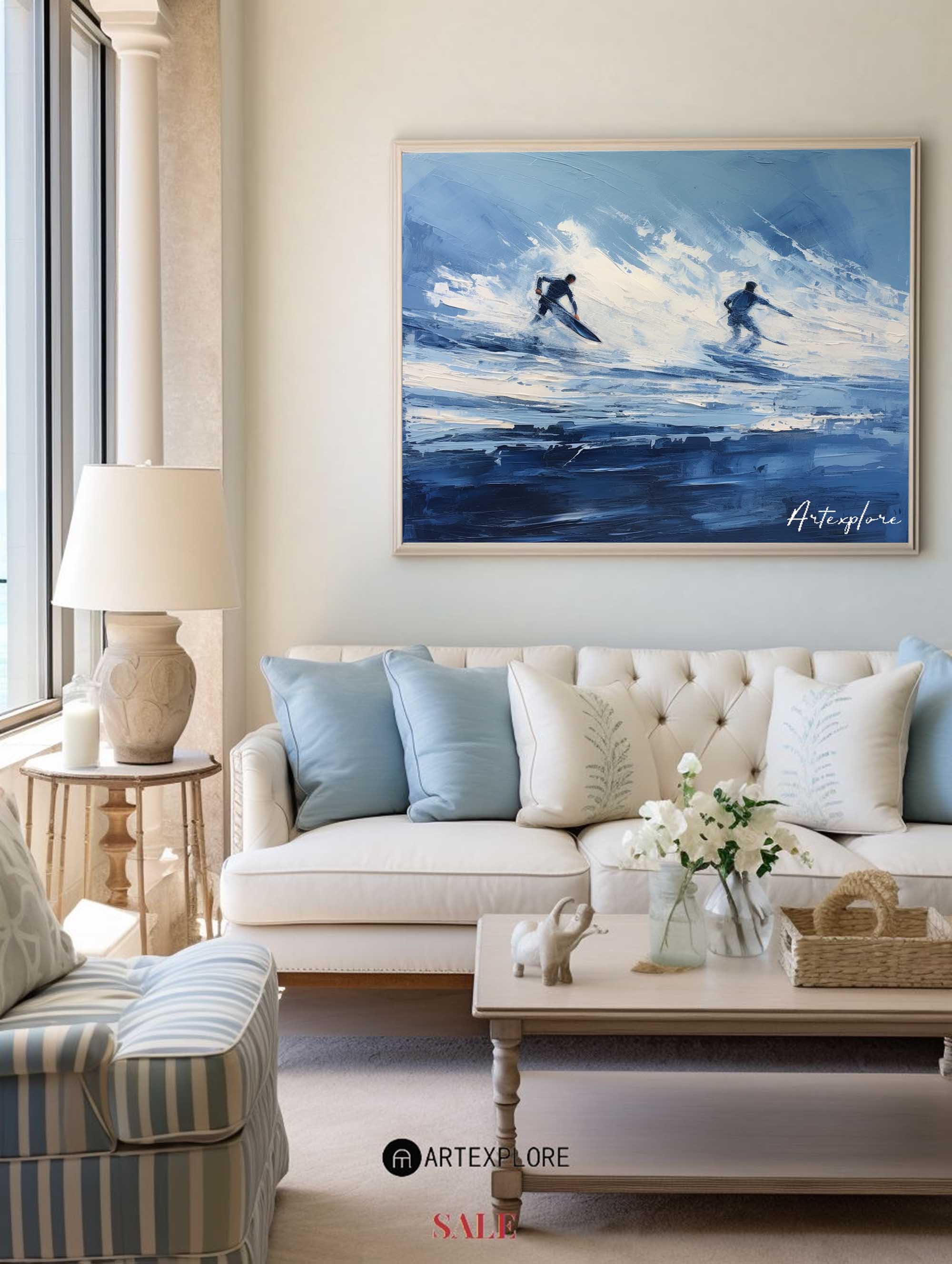 Abstract Surf Art Painting #ABSS28