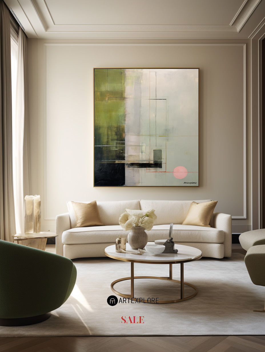 Modern Abstract Painting #ABAV384
