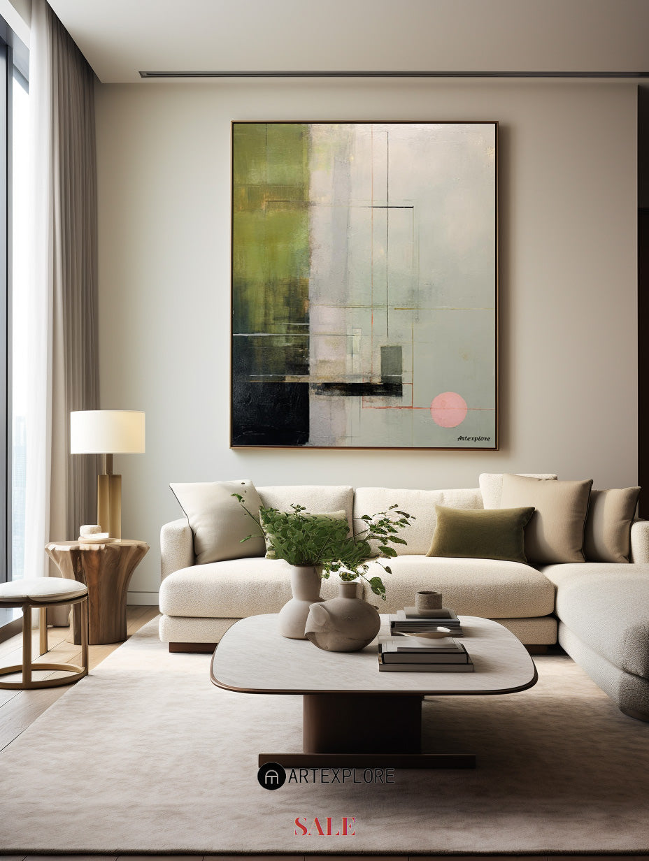Modern Abstract Painting #ABAV384