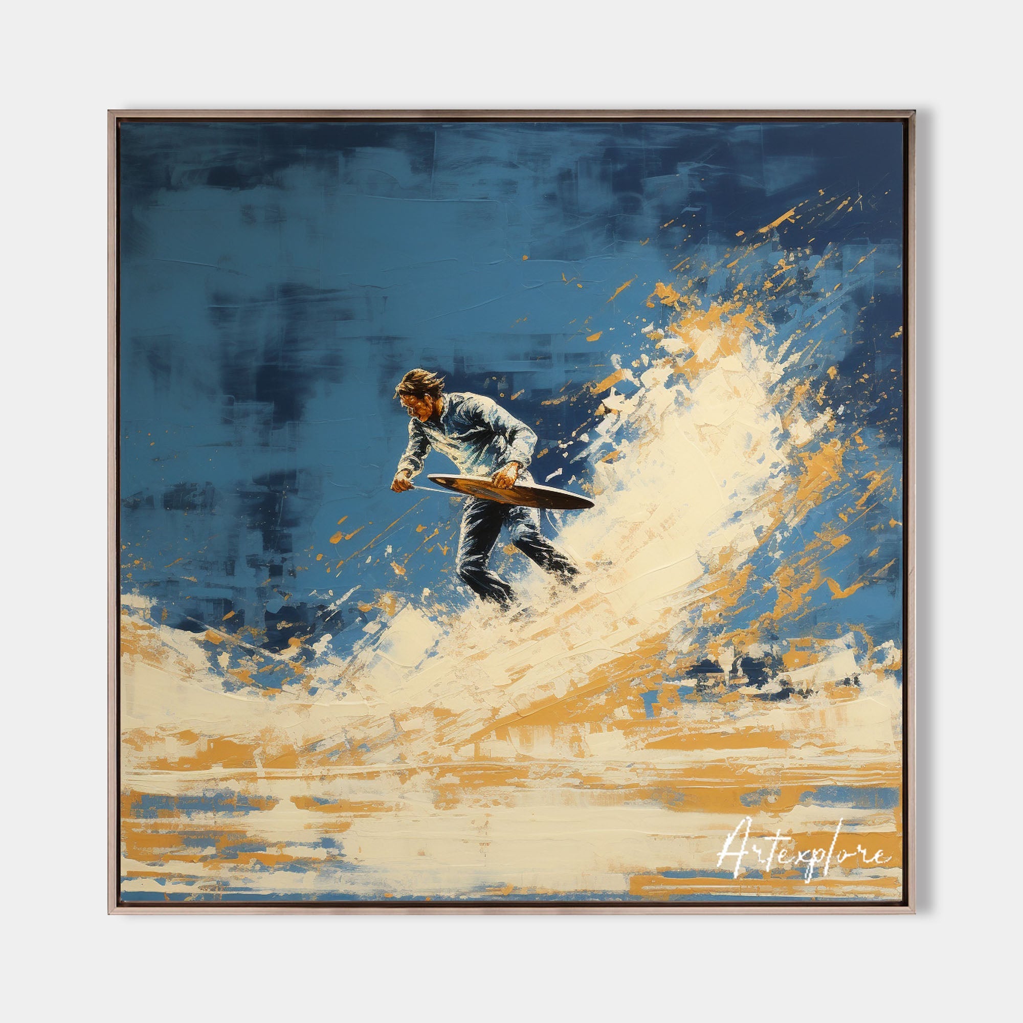 Abstract Surf Art Painting #ABSS27