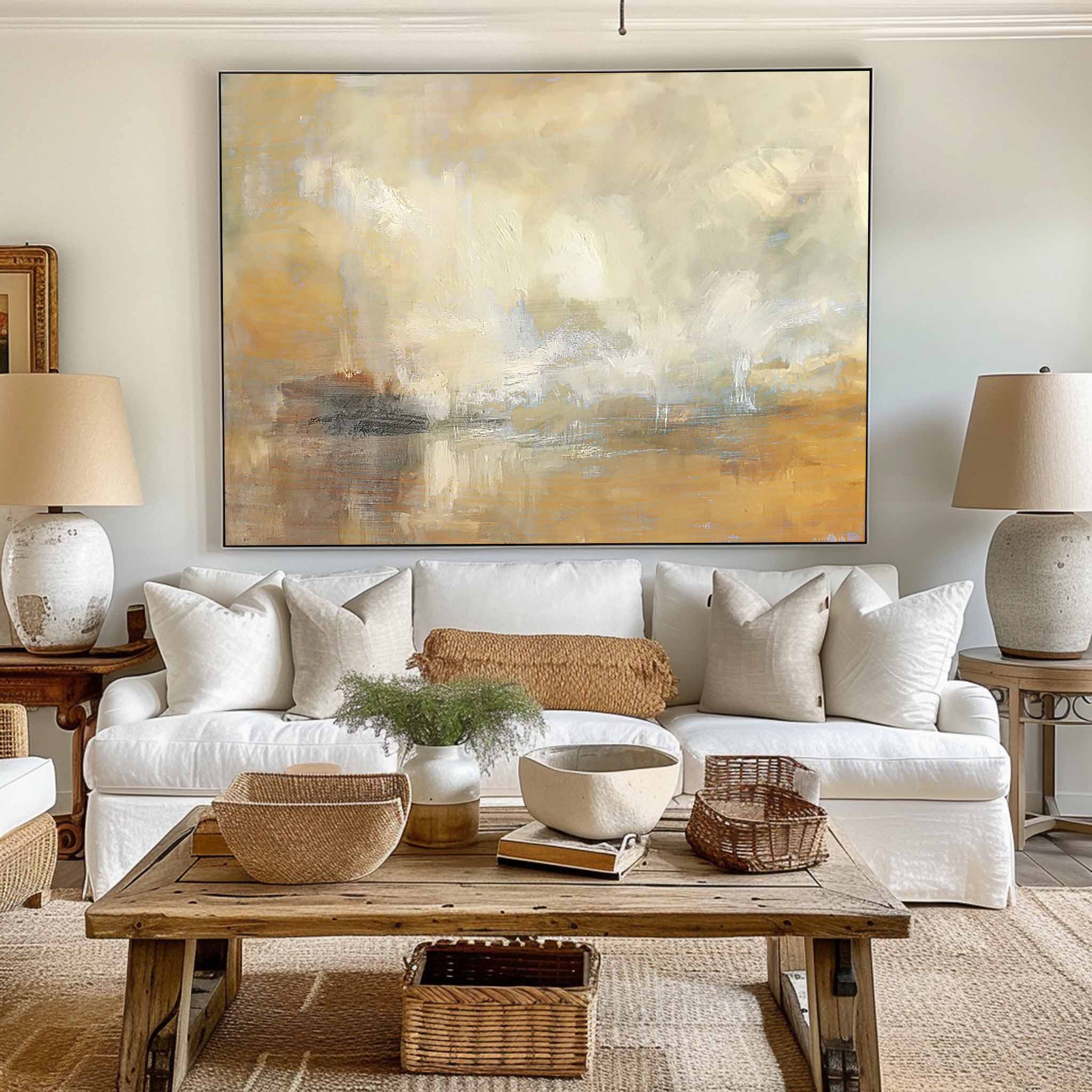 Seascape Abstract Painting #ABSH22