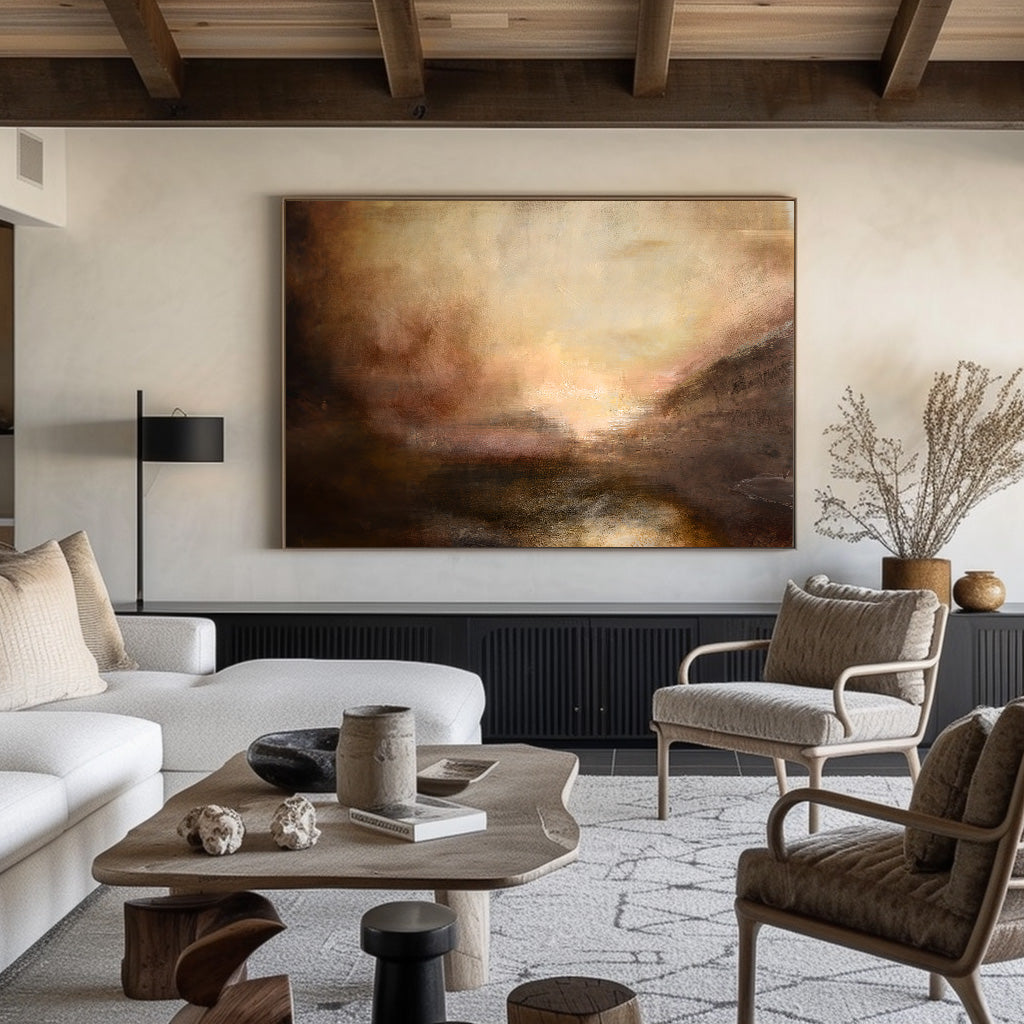 Abstract Coastal Painting #ABSH49