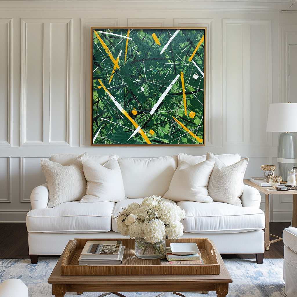 Modern Abstract Painting #ABAS197