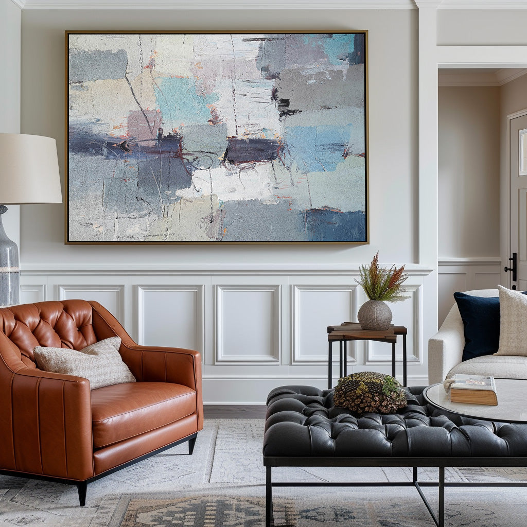 Abstract Coastal Painting #ABSH40