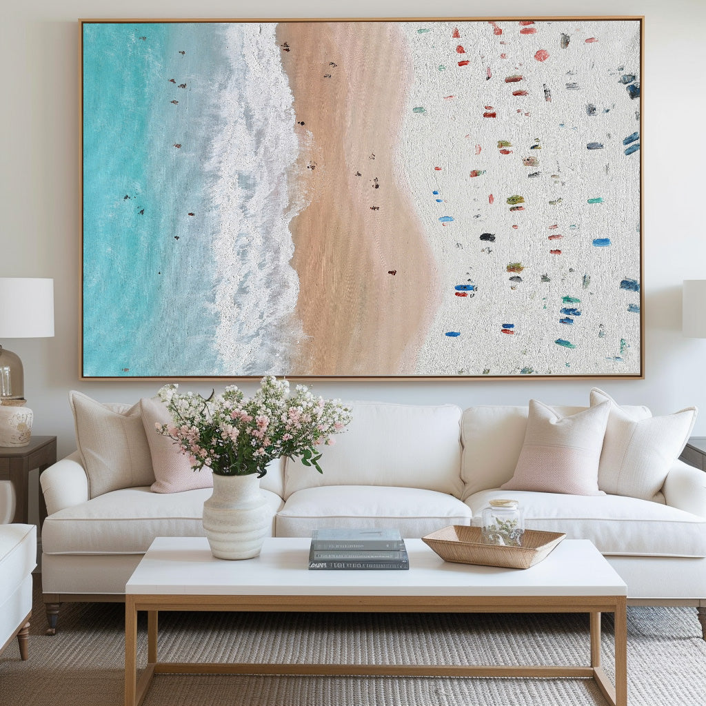 Abstract Coastal Painting #ABSH52