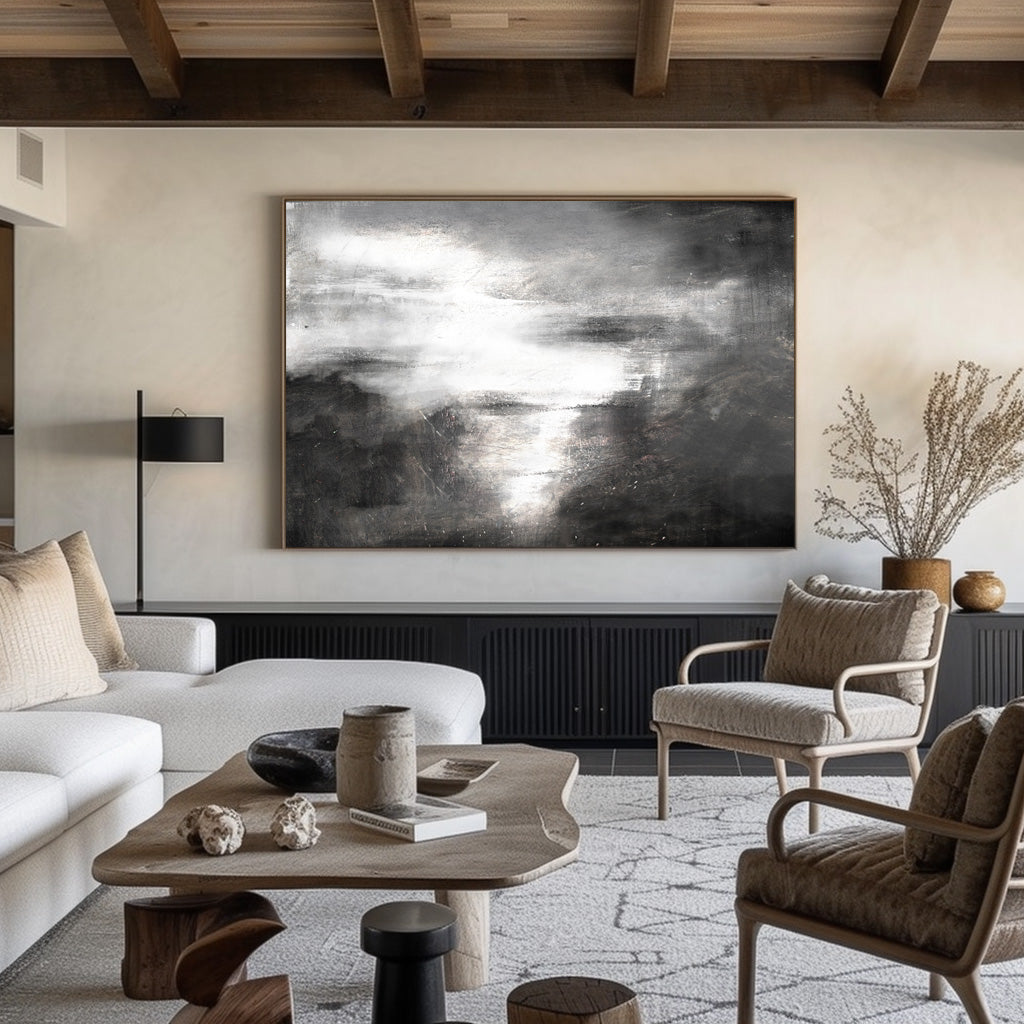 Abstract Coastal Painting #ABSH50