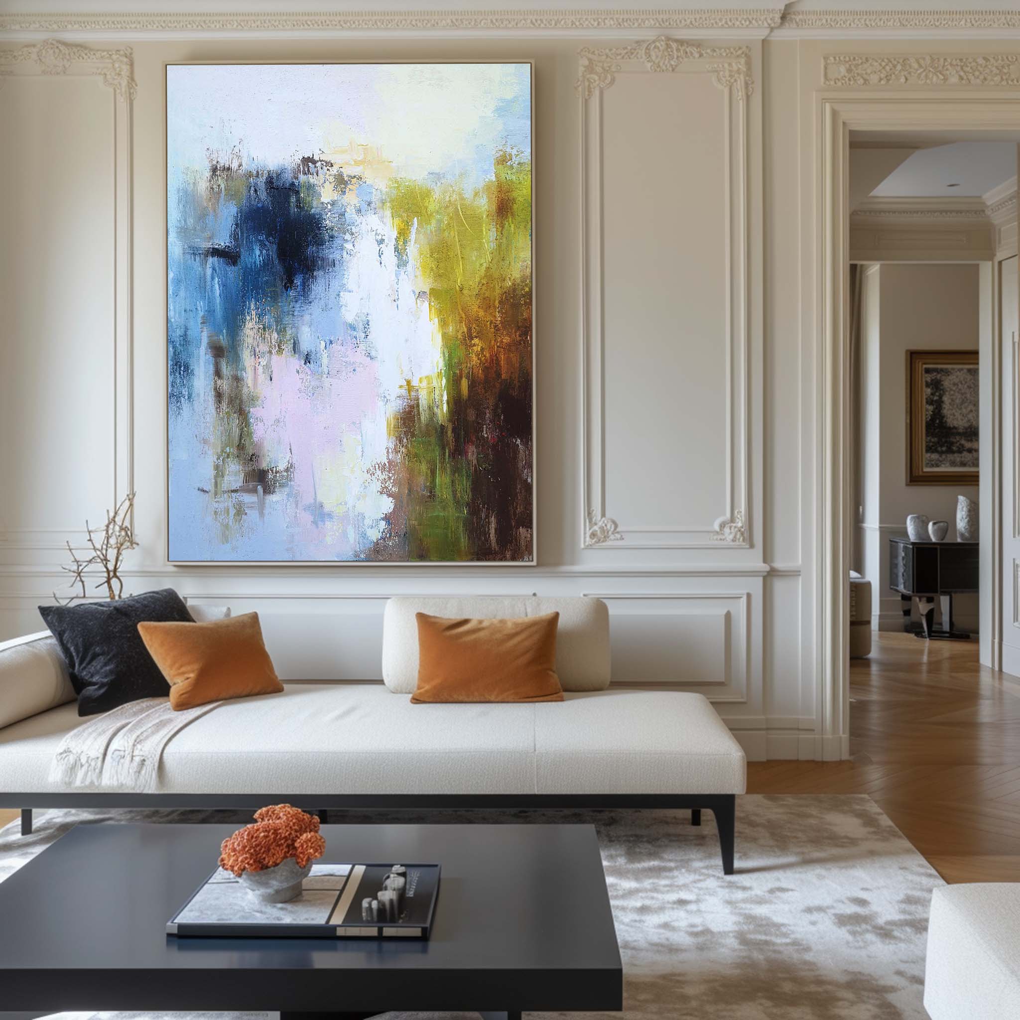 Abstract Seascape Painting #ABSV10