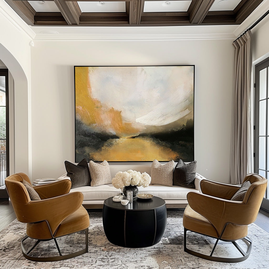 Abstract Coastal Painting #ABSH47