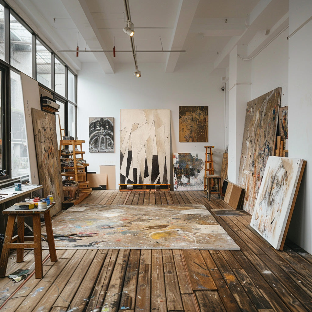 Modern Abstract Painting #ABAV431