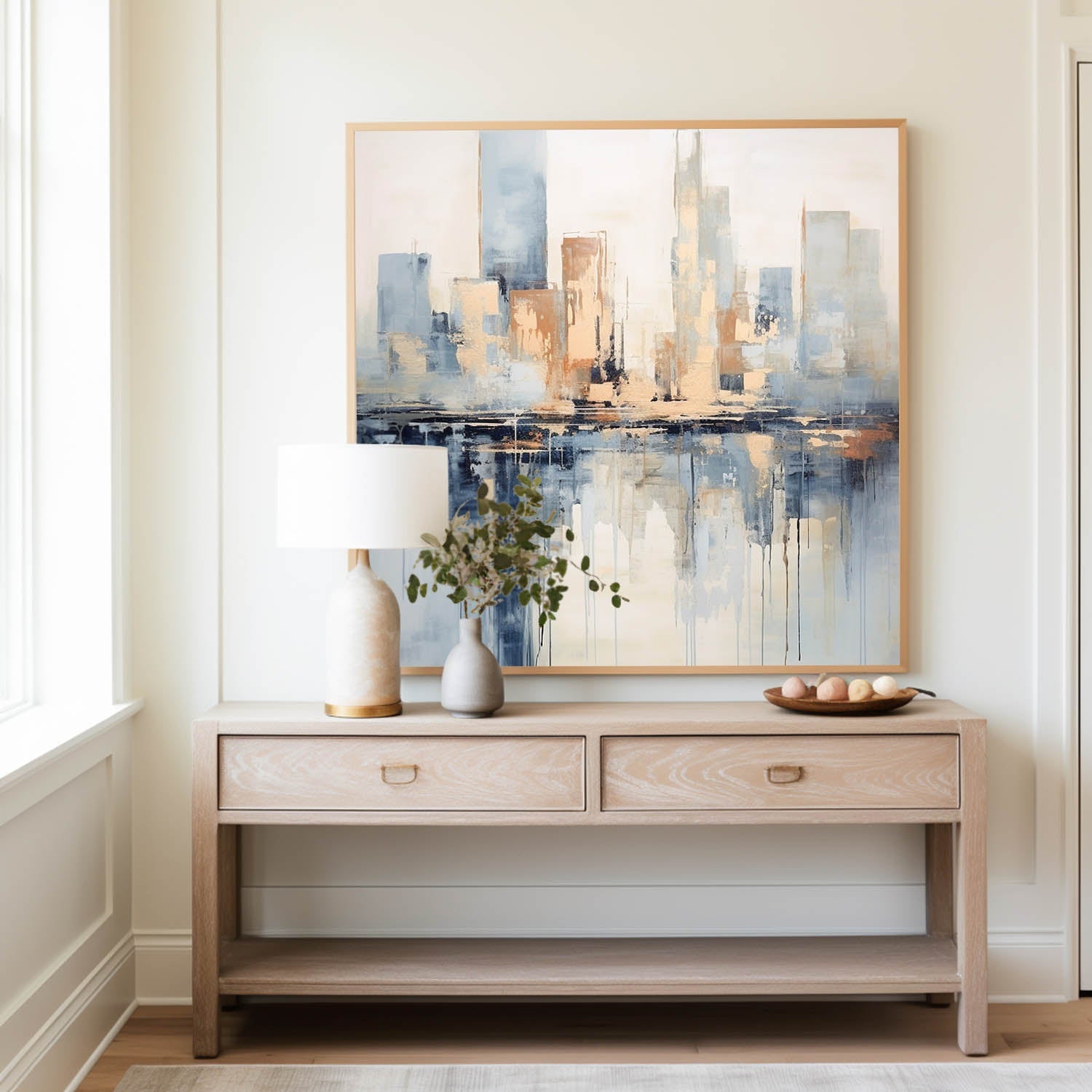 Modern Urban Scene Painting #URS04