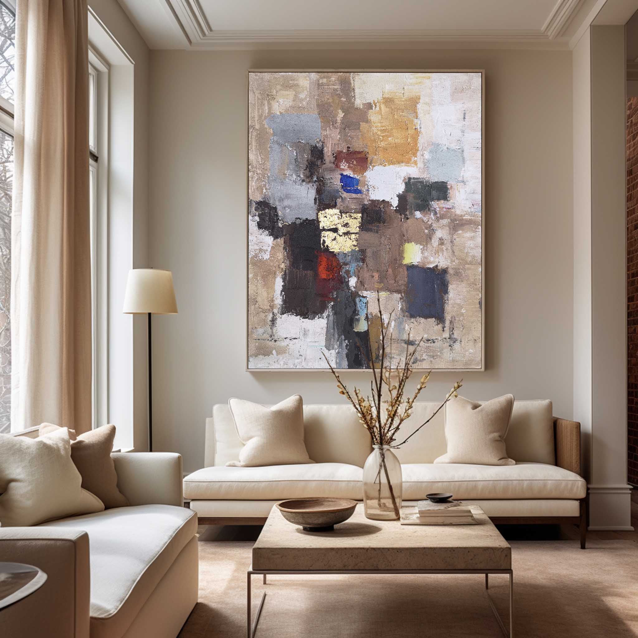 Abstract Geometric Painting #ABAV56
