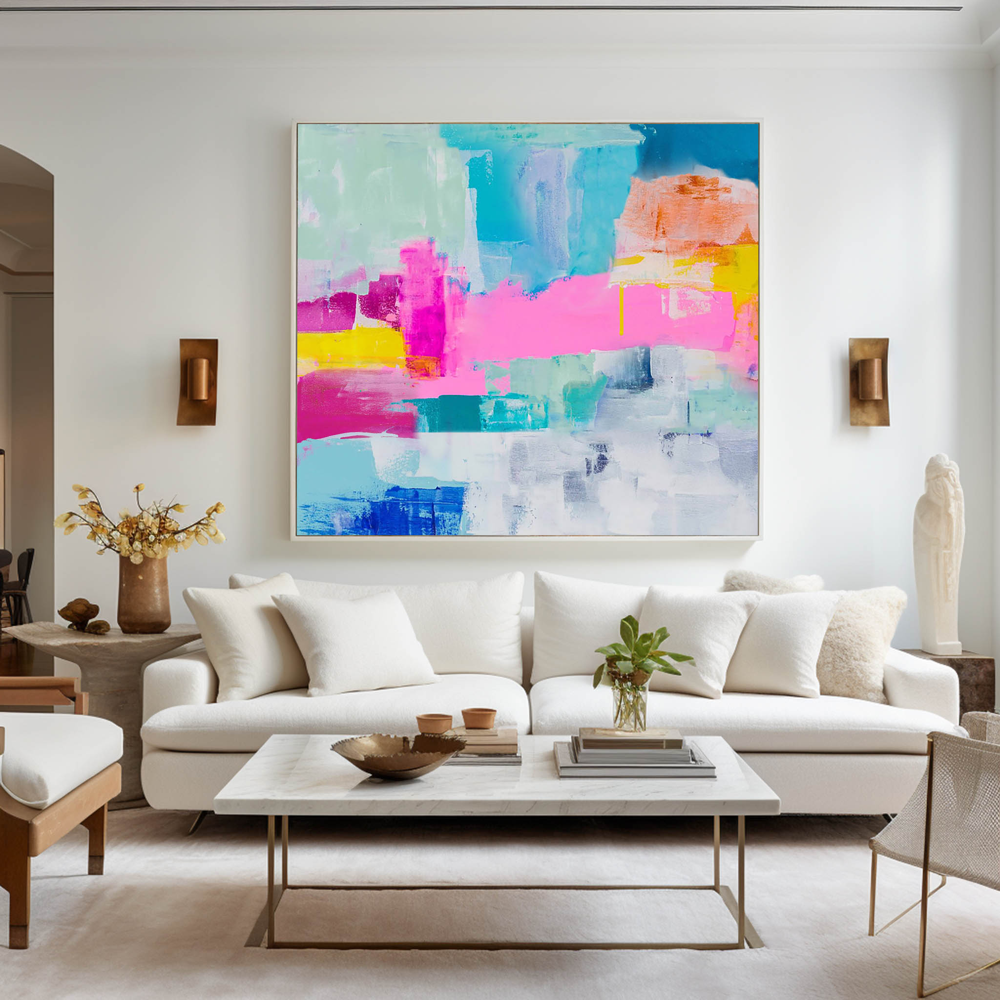 Color Abstract Art #ABAH02