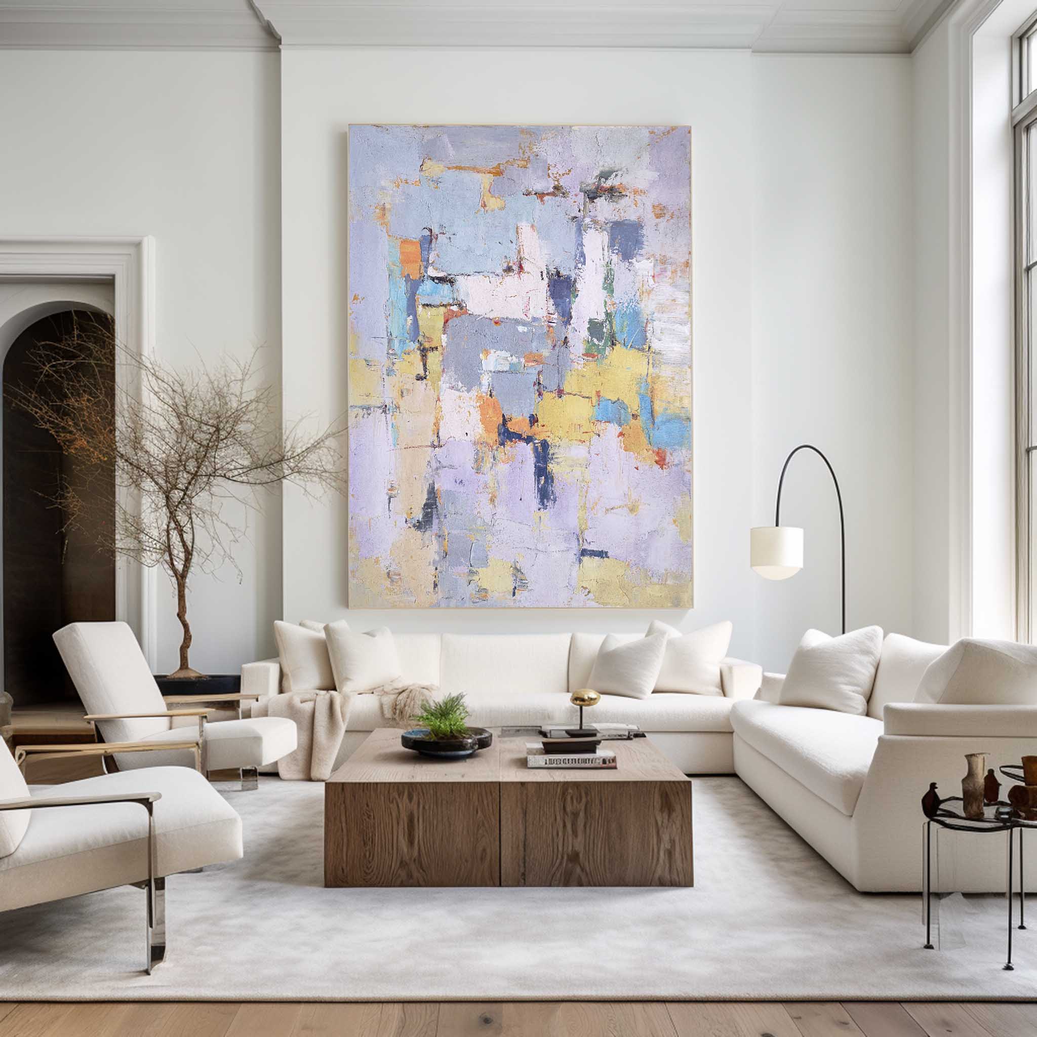 Bright Abstract Painting #ABAV53