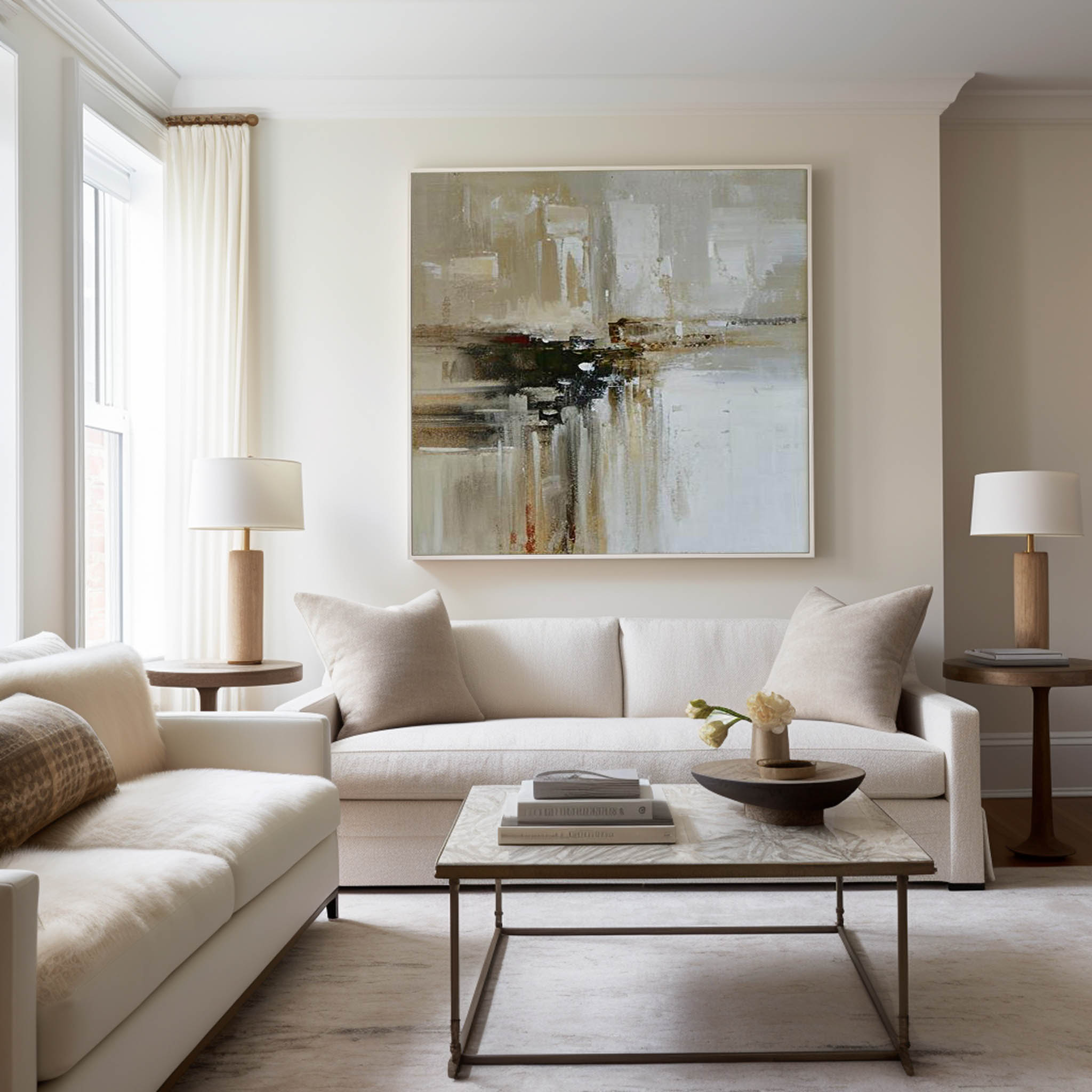 Modern Abstract Painting #ABAS186