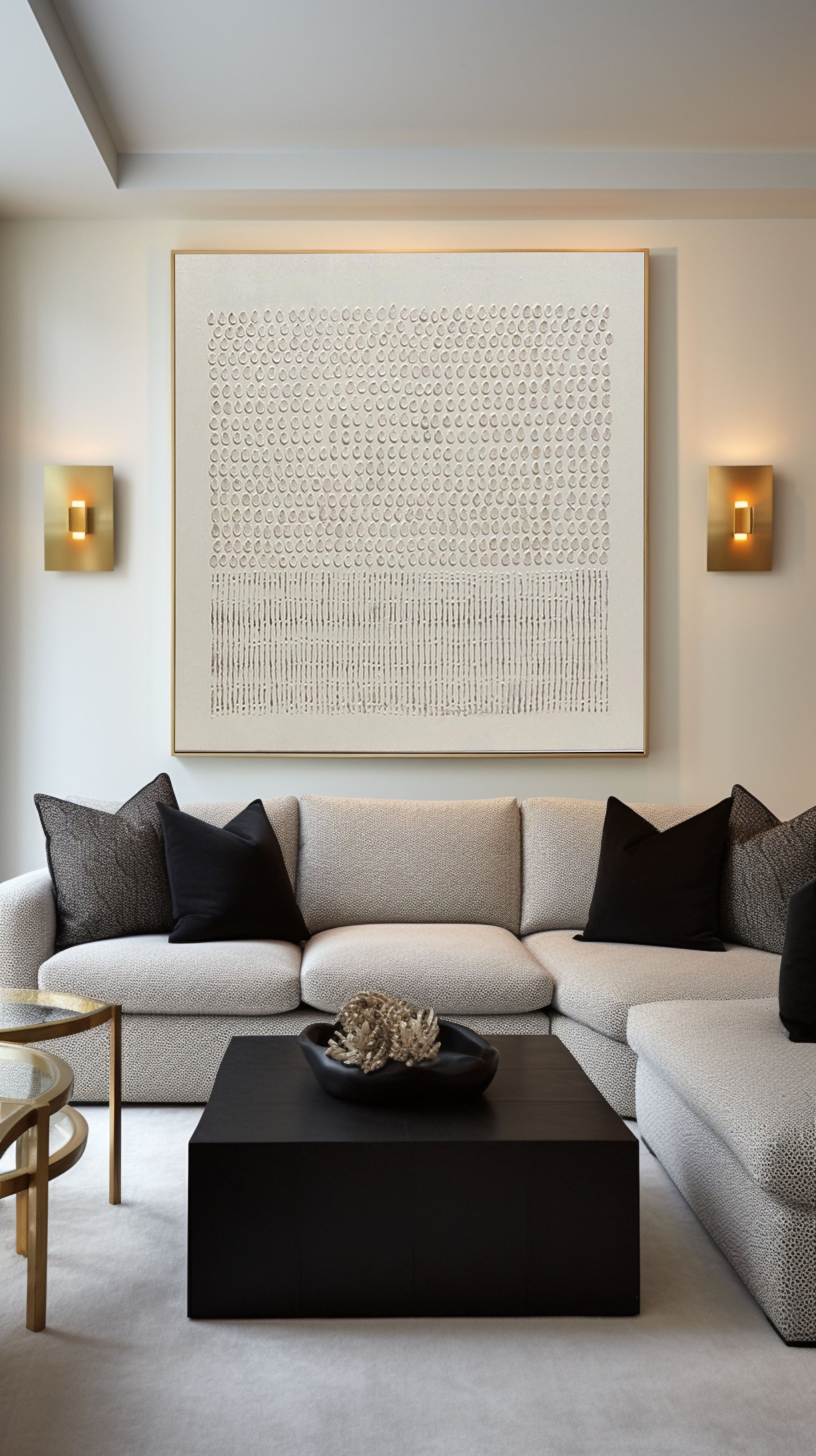 Contemporary Minimalist Wabi Sabi Art #WS 035