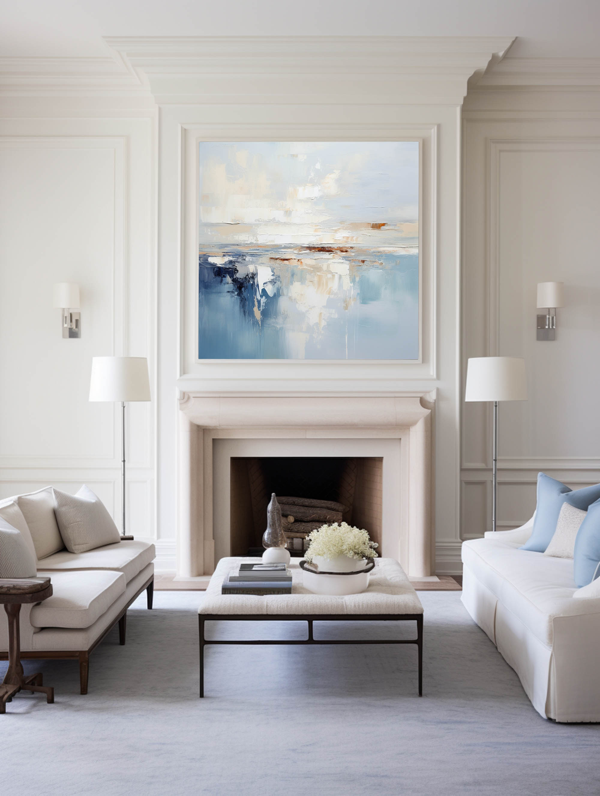 Modern Abstract Painting #ABAS156