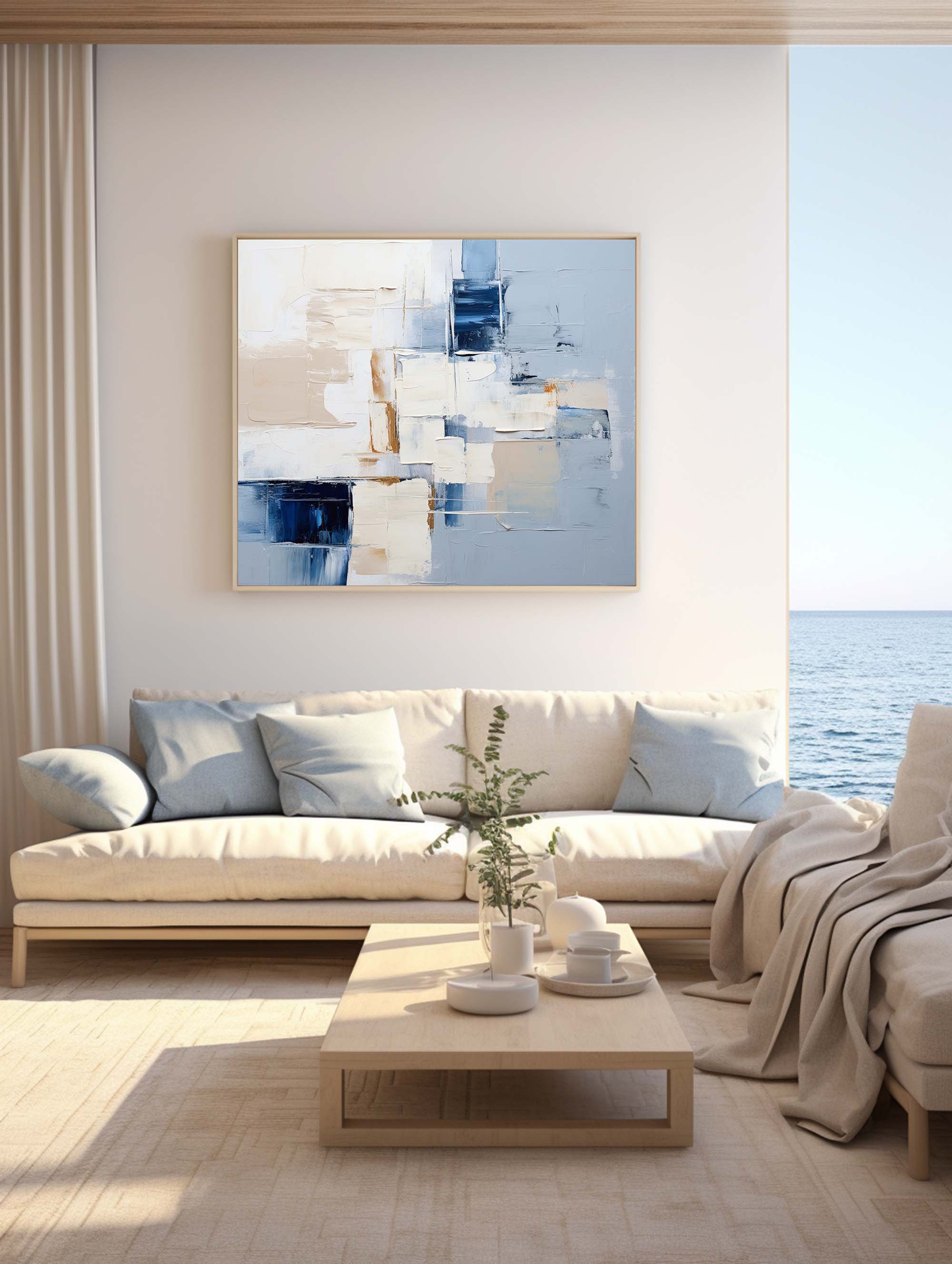 Modern Abstract Painting #ABAS155