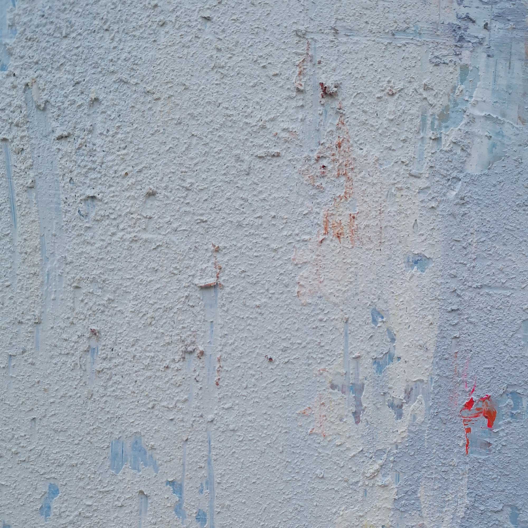 Peinture abstraite bleu et blanc #ABAV84