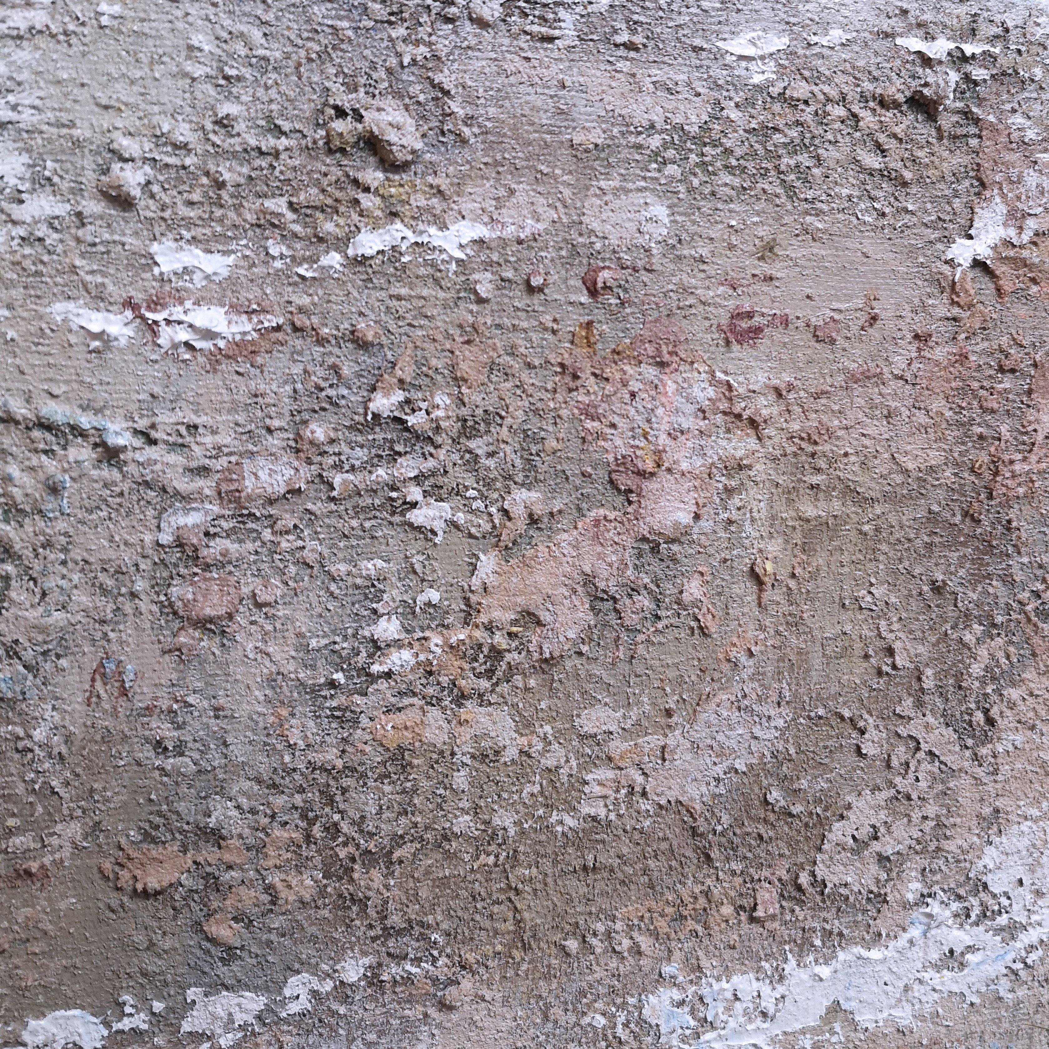 Grey And Rust Abstract Art  #IS01