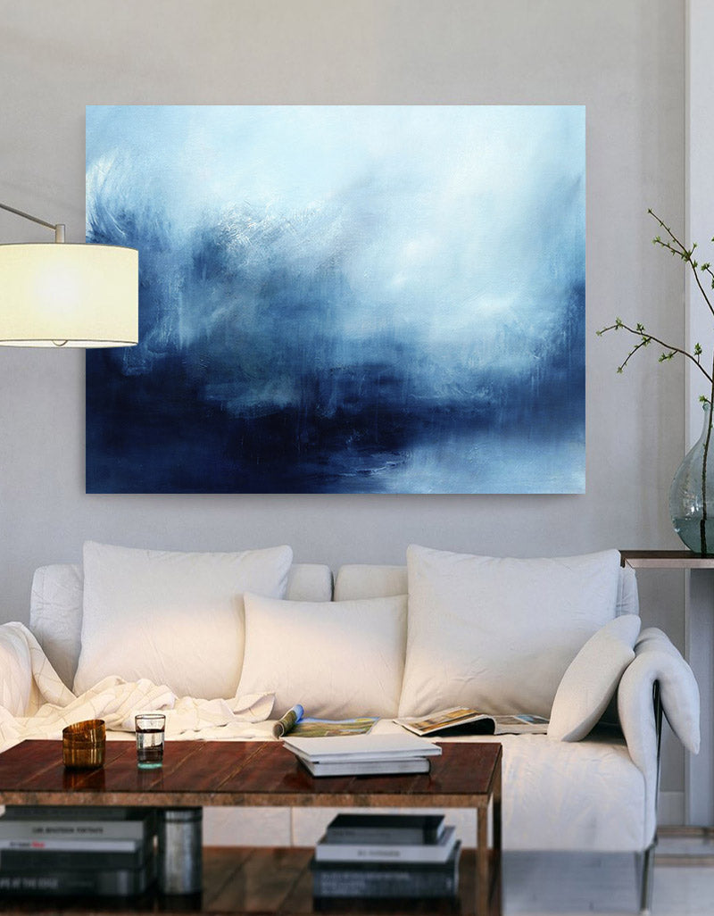 Abstract Sea Landscape Painting #ABSH25