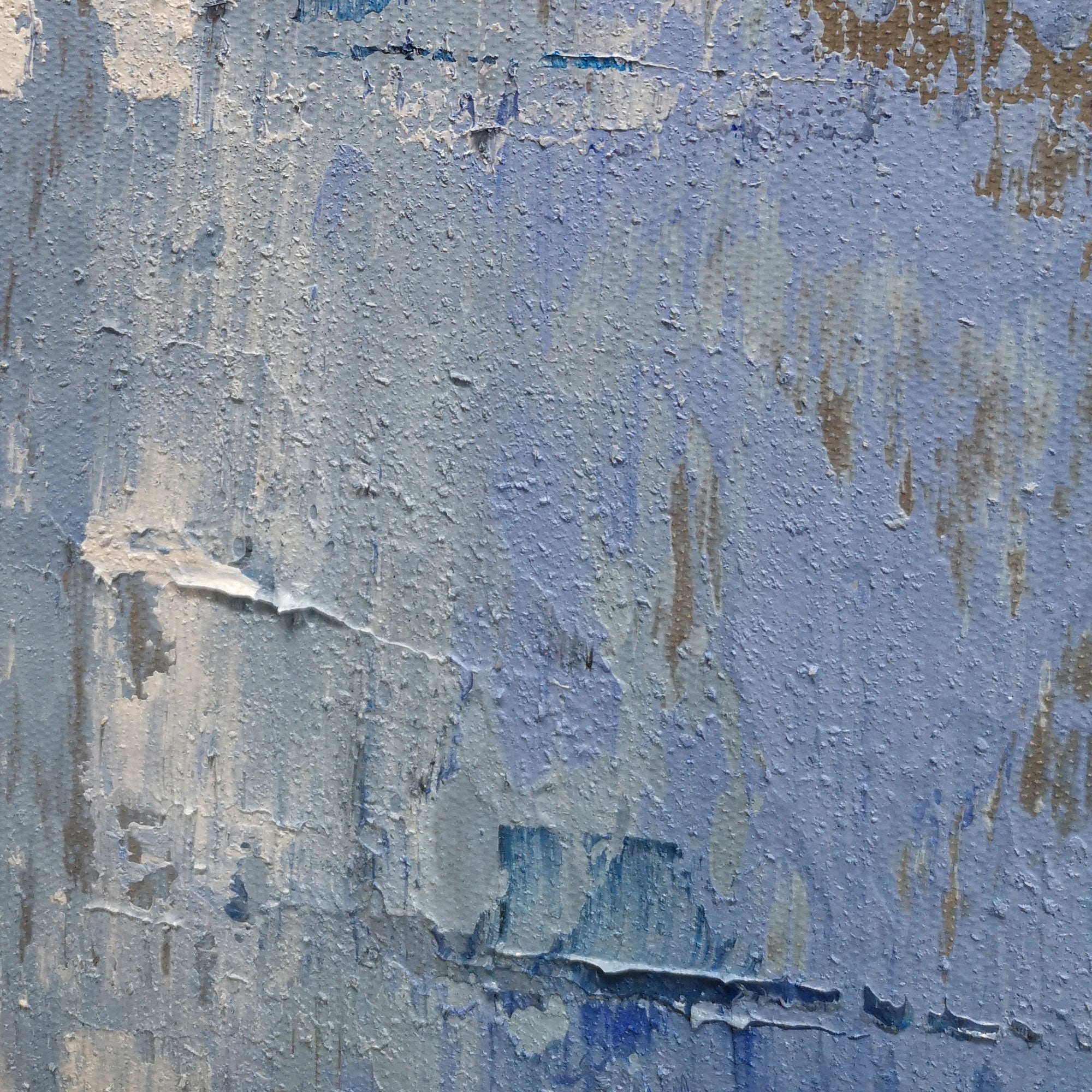 Blue Abstract Painting #IS38