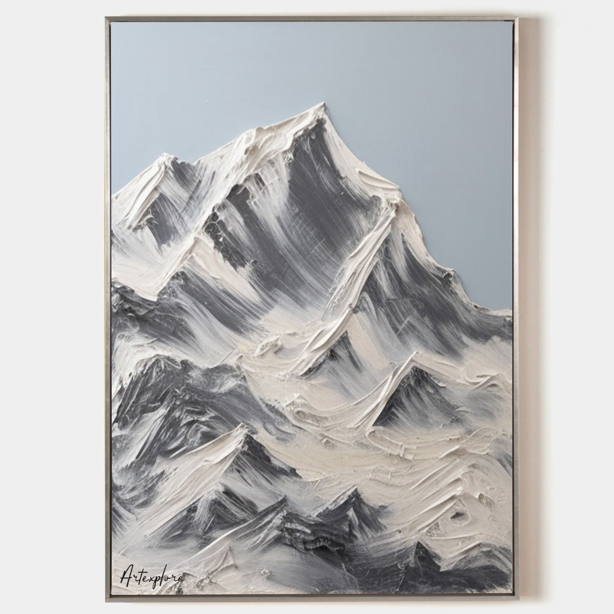 Modern Mountain Art Painting #ABLV16