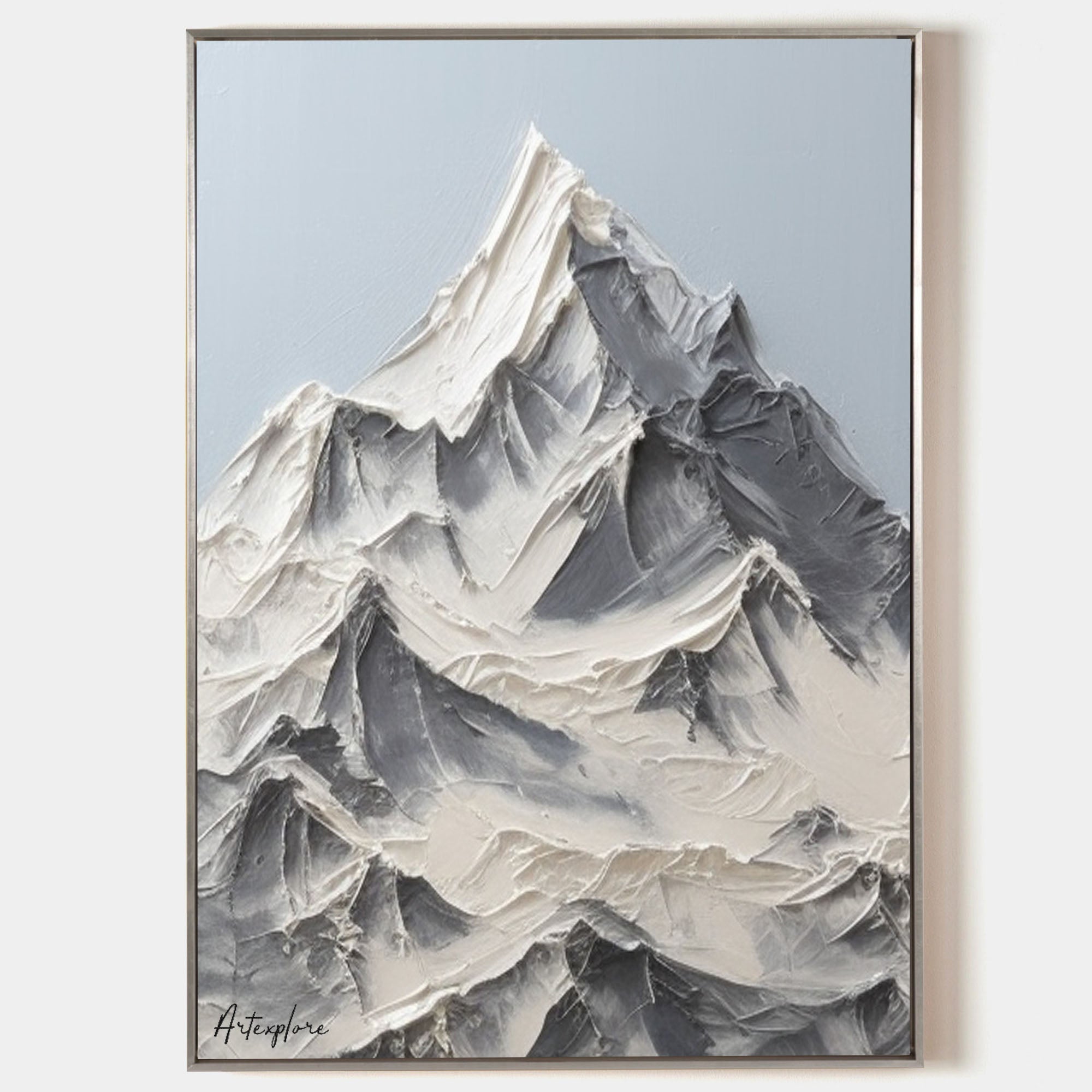 Modern Mountain Art Painting #ABLV15