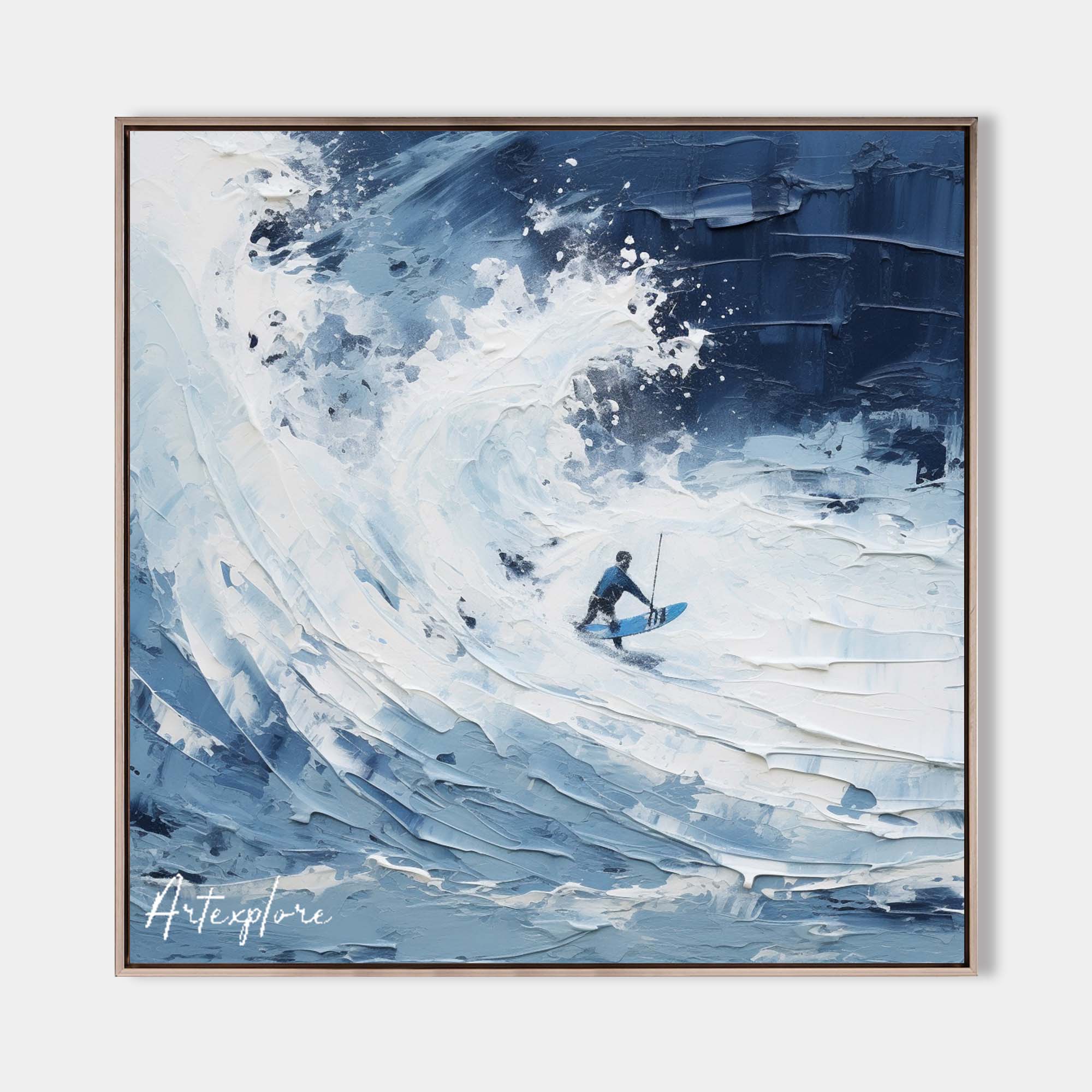 Abstract Surf Art Painting #ABSS31