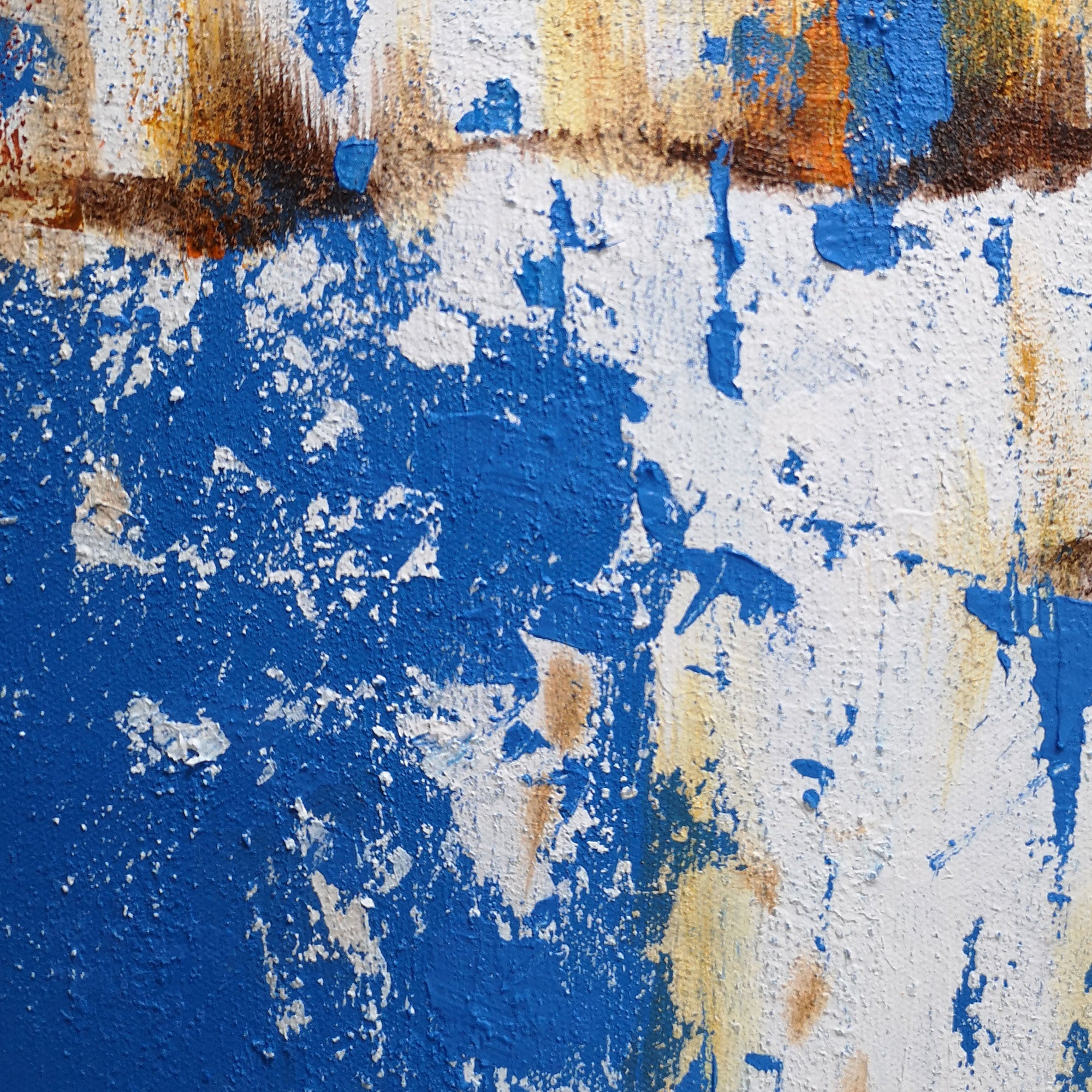 Blue Abstract Painting  #IS27