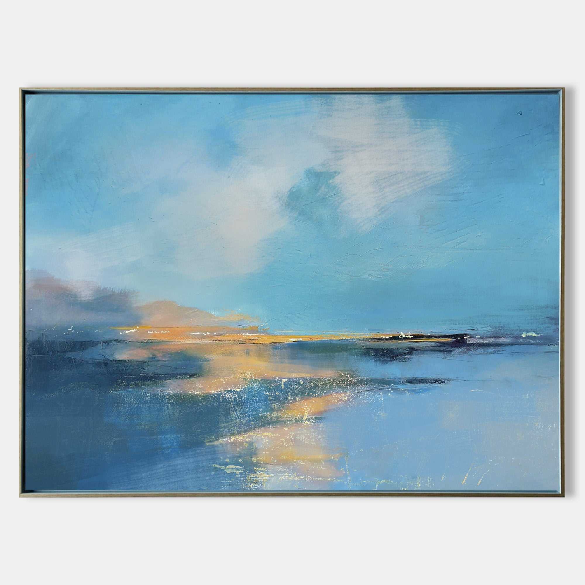 Abstract Coastal Painting #ABSH46