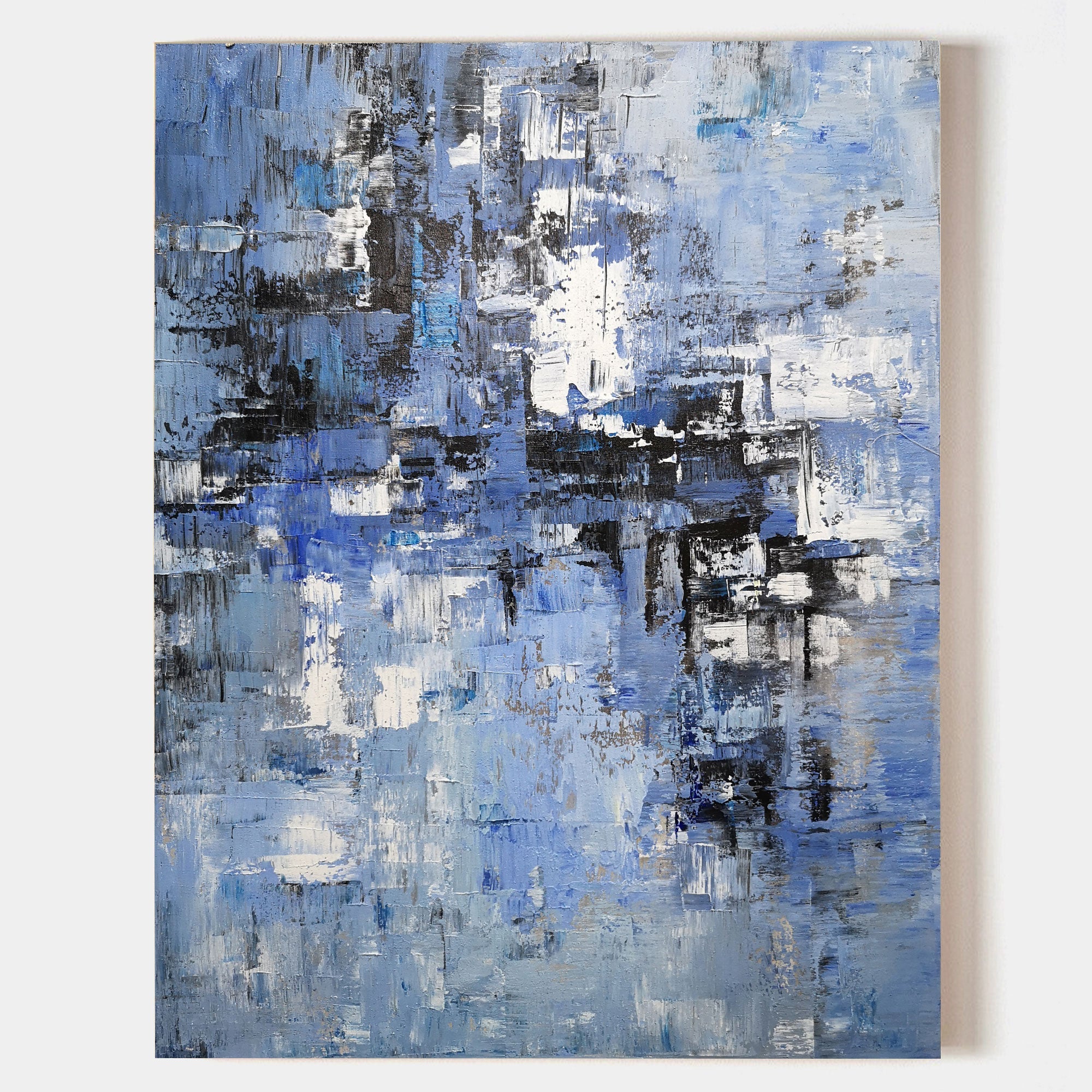 Blue Abstract Painting #IS38