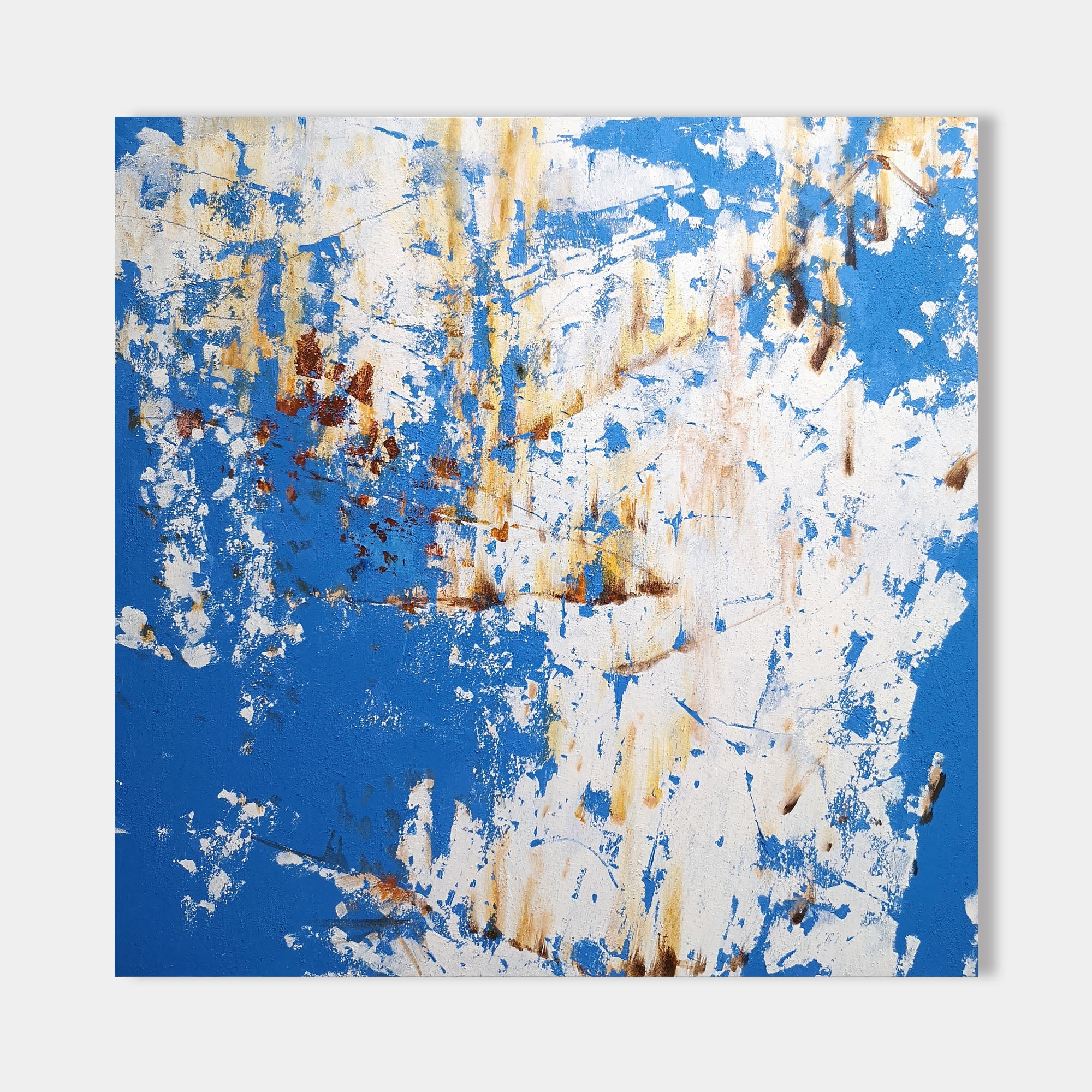 Blue Abstract Painting  #IS27