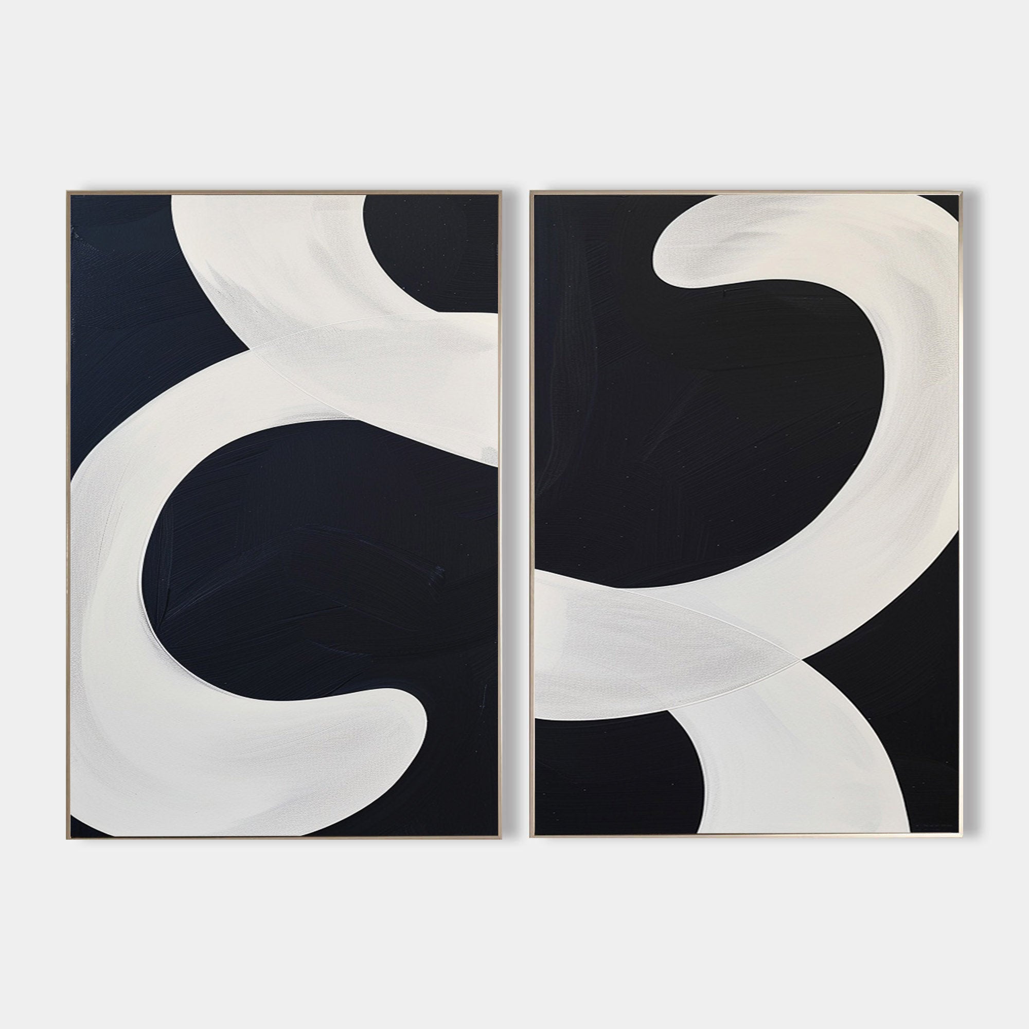 Set of 2 Abstract Art #ABAO72