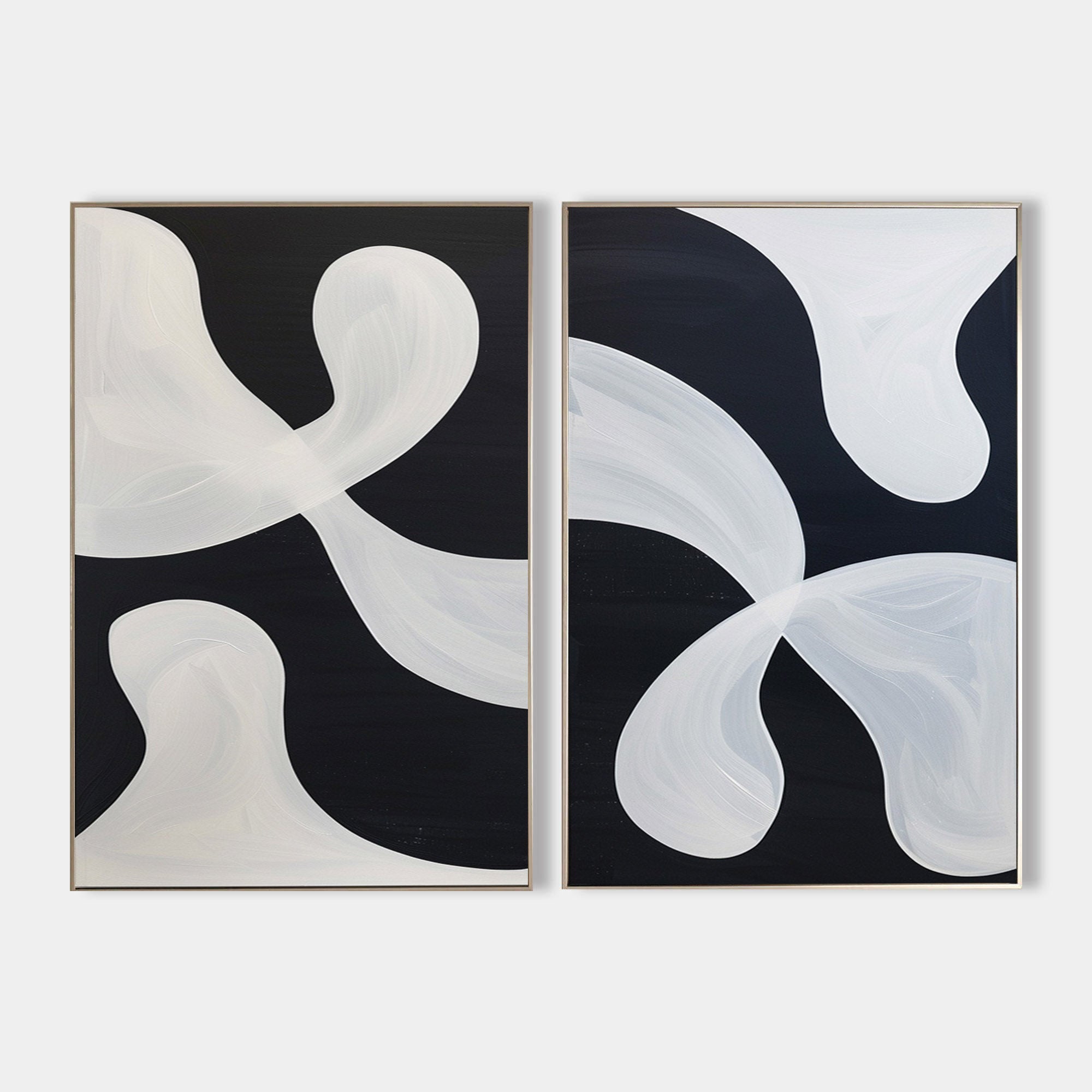 Set of 2 Abstract Art #ABAO71